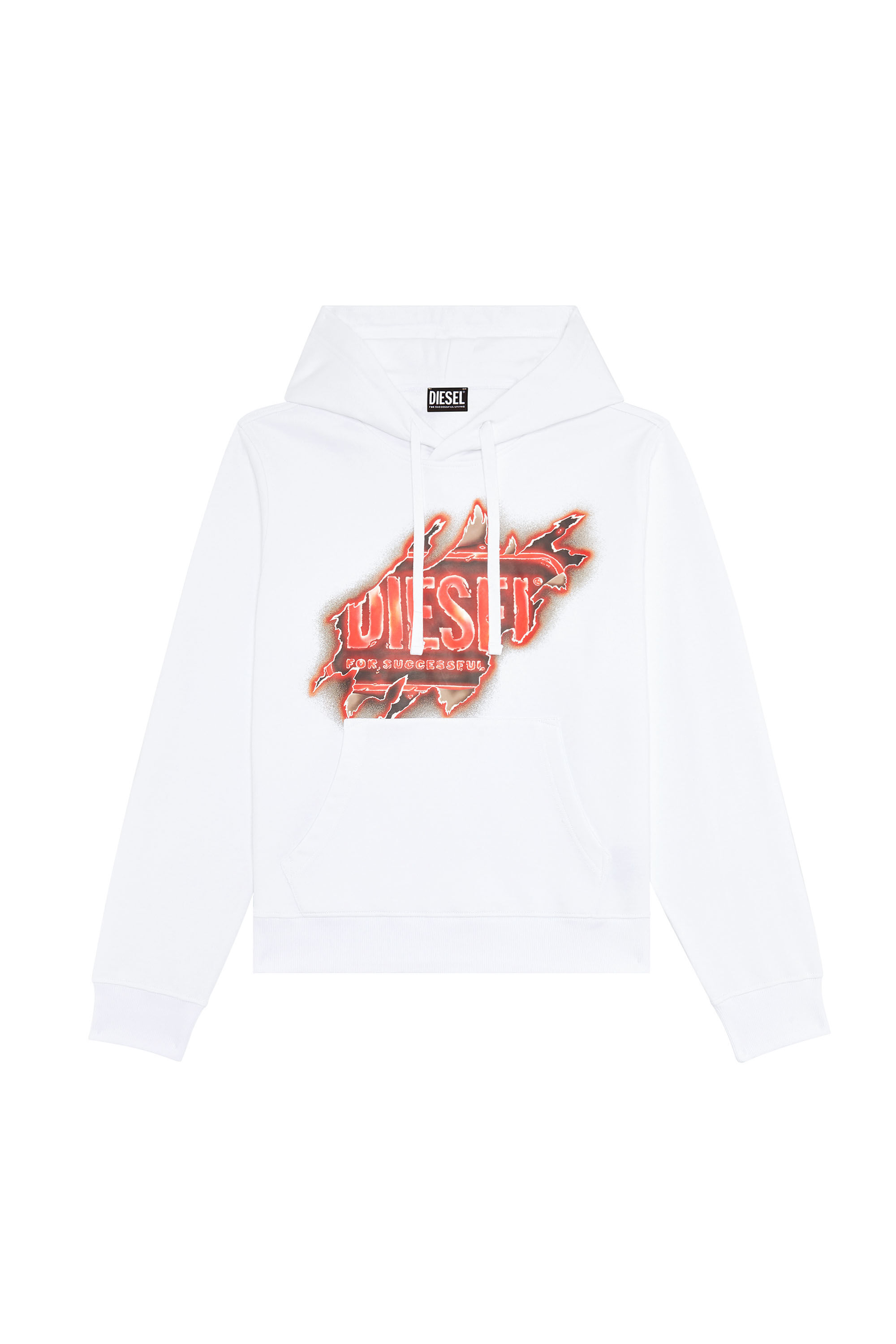 Diesel peel deals logo sweatshirt