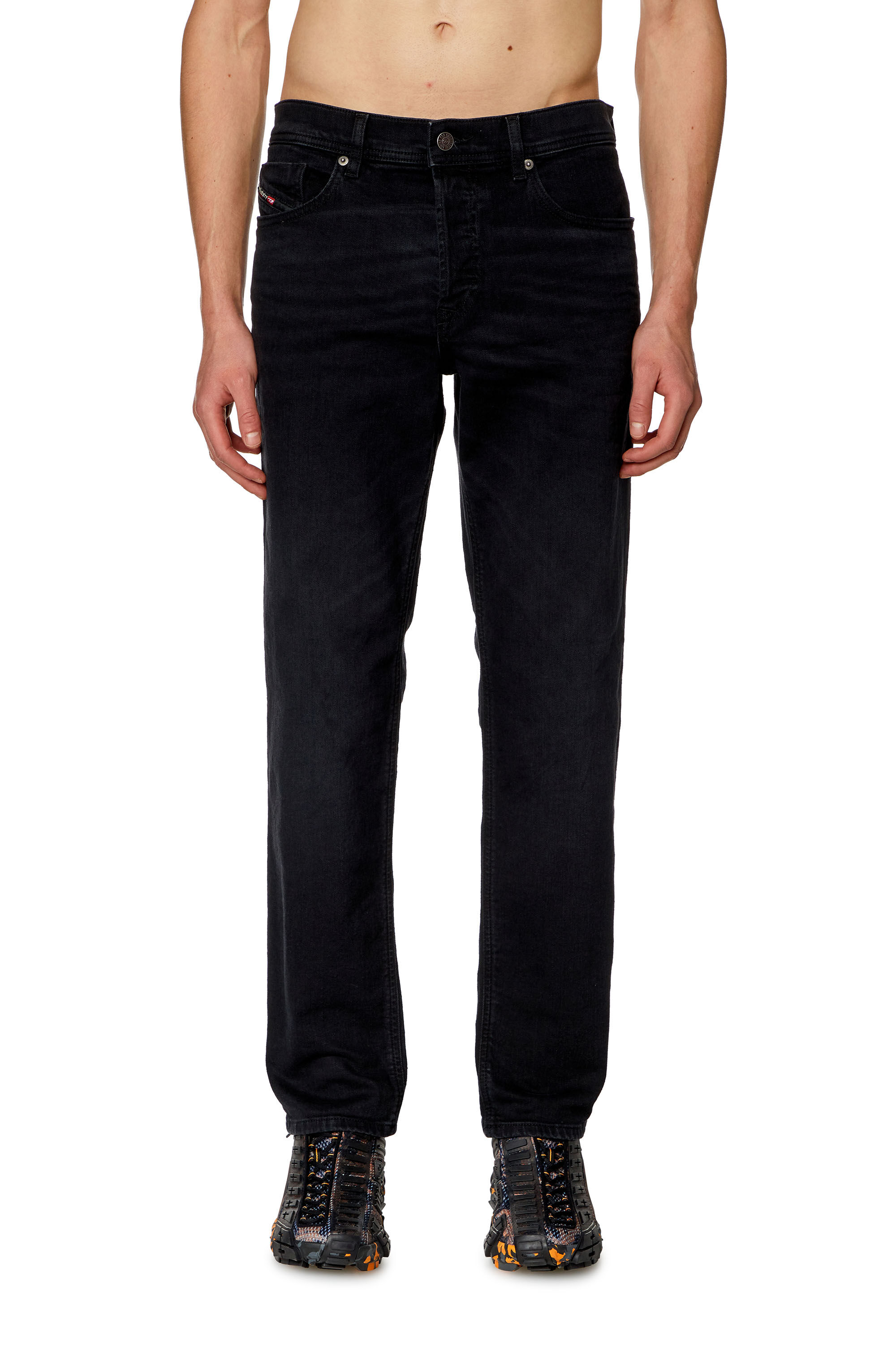 Diesel - Tapered Jeans 2023 D-Finitive 0KIAJ Homme, Noir/Gris foncé - Image 2