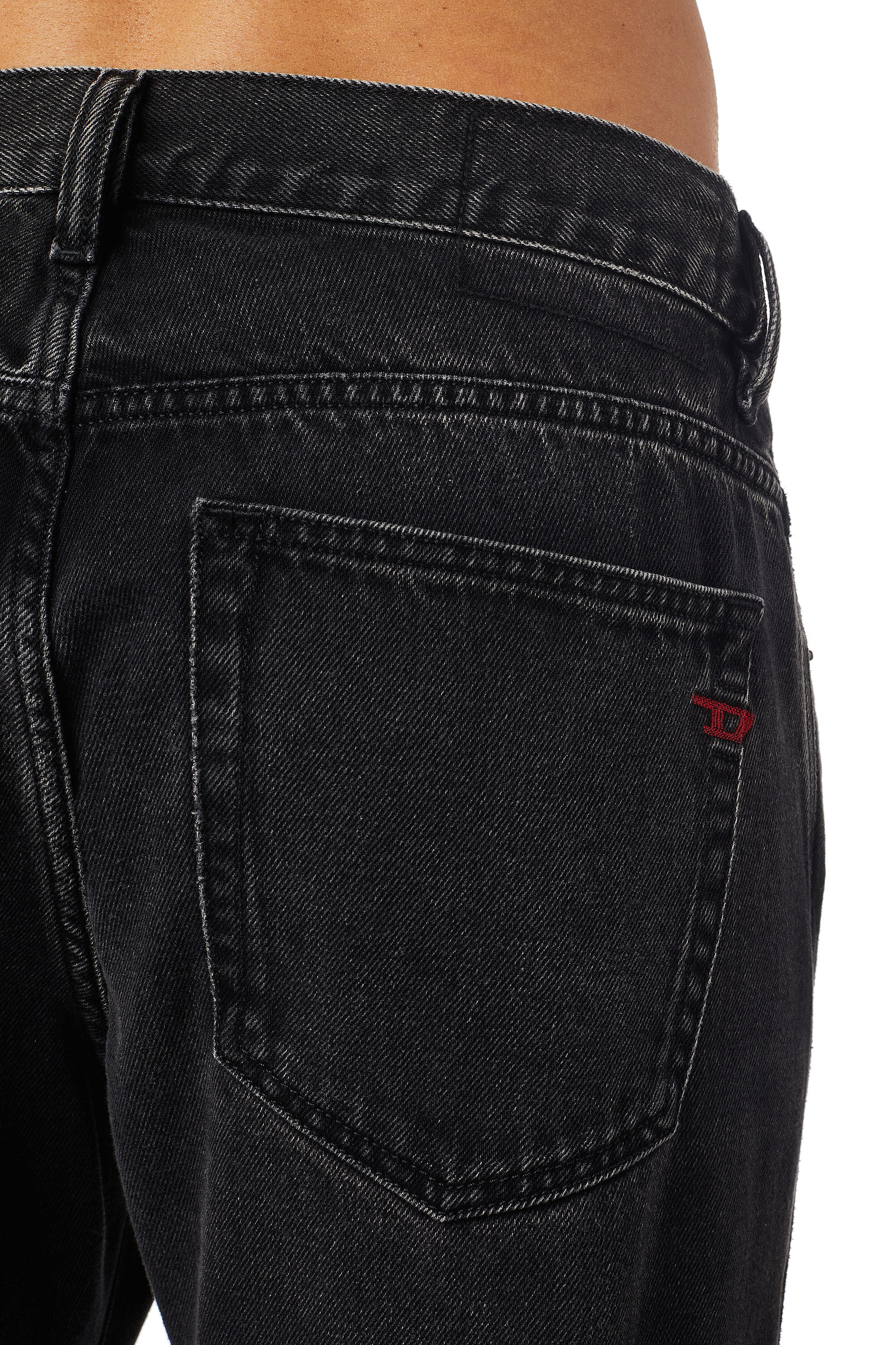 Diesel - Straight Jeans 2020 D-Viker 09B88, Black/Dark Grey - Image 6