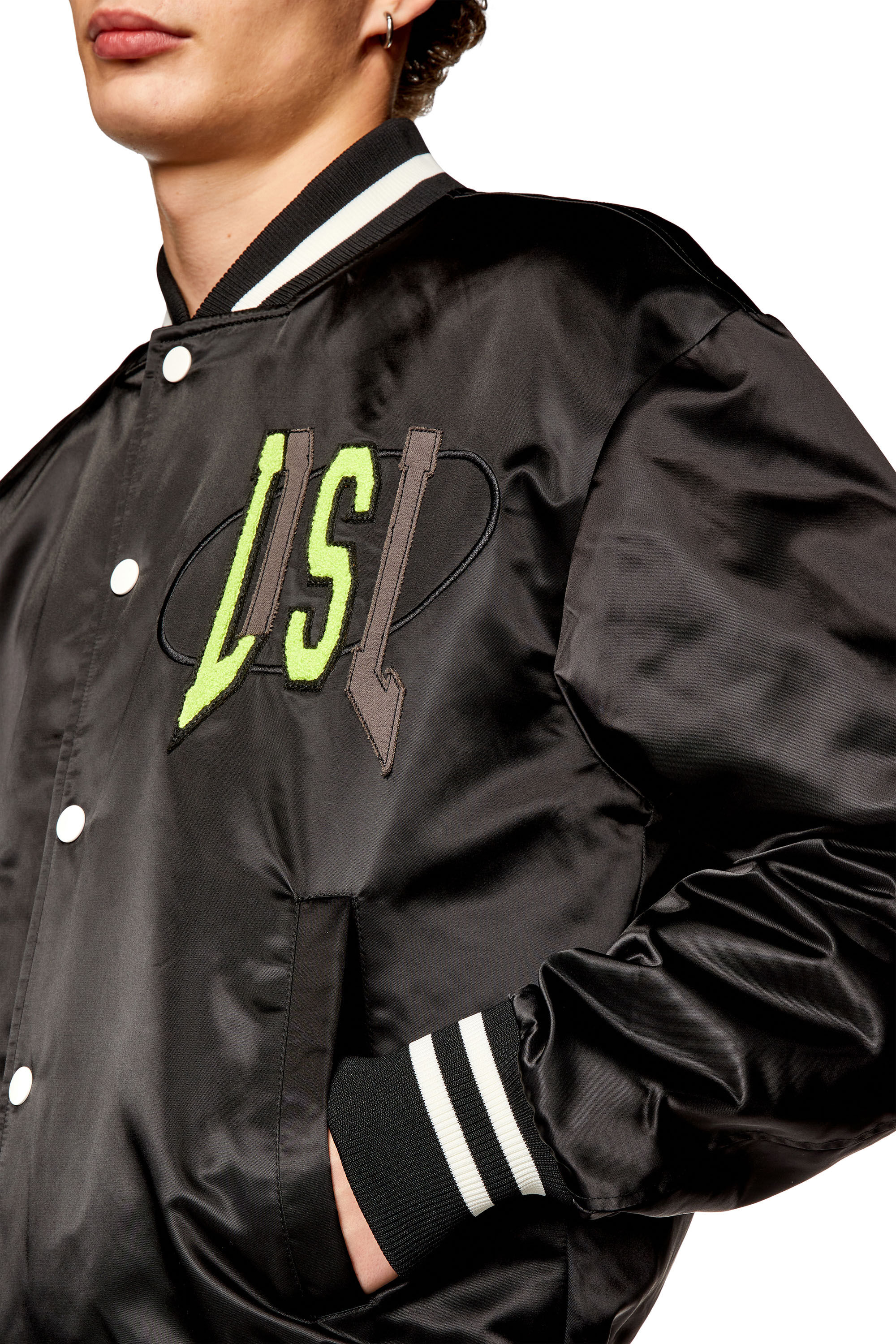 Diesel online varsity jacket