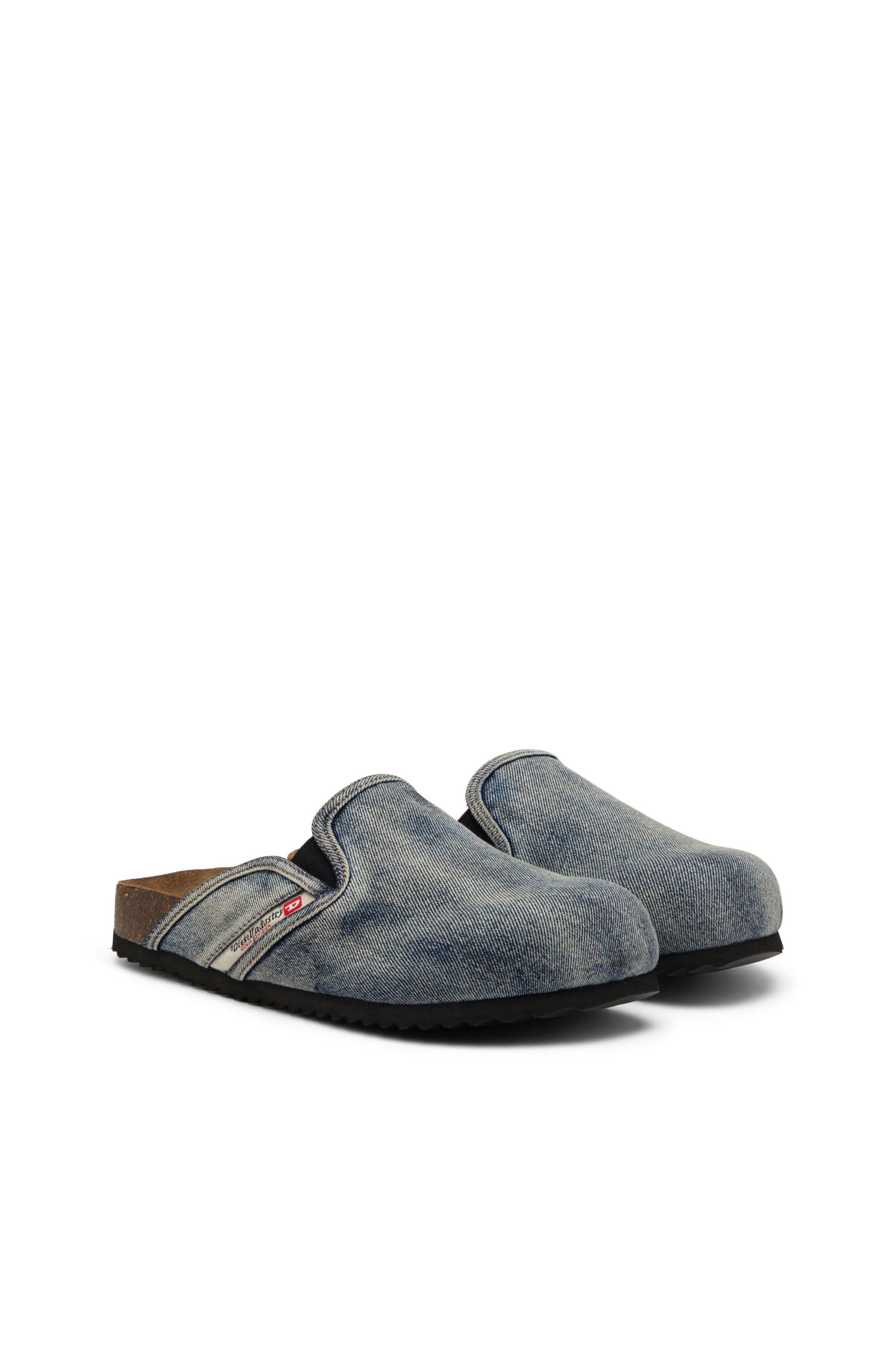 Diesel - D-WOODSTOCK SLIP-ON, D-Woodstock-Mules en denim Homme in Bleu - 2