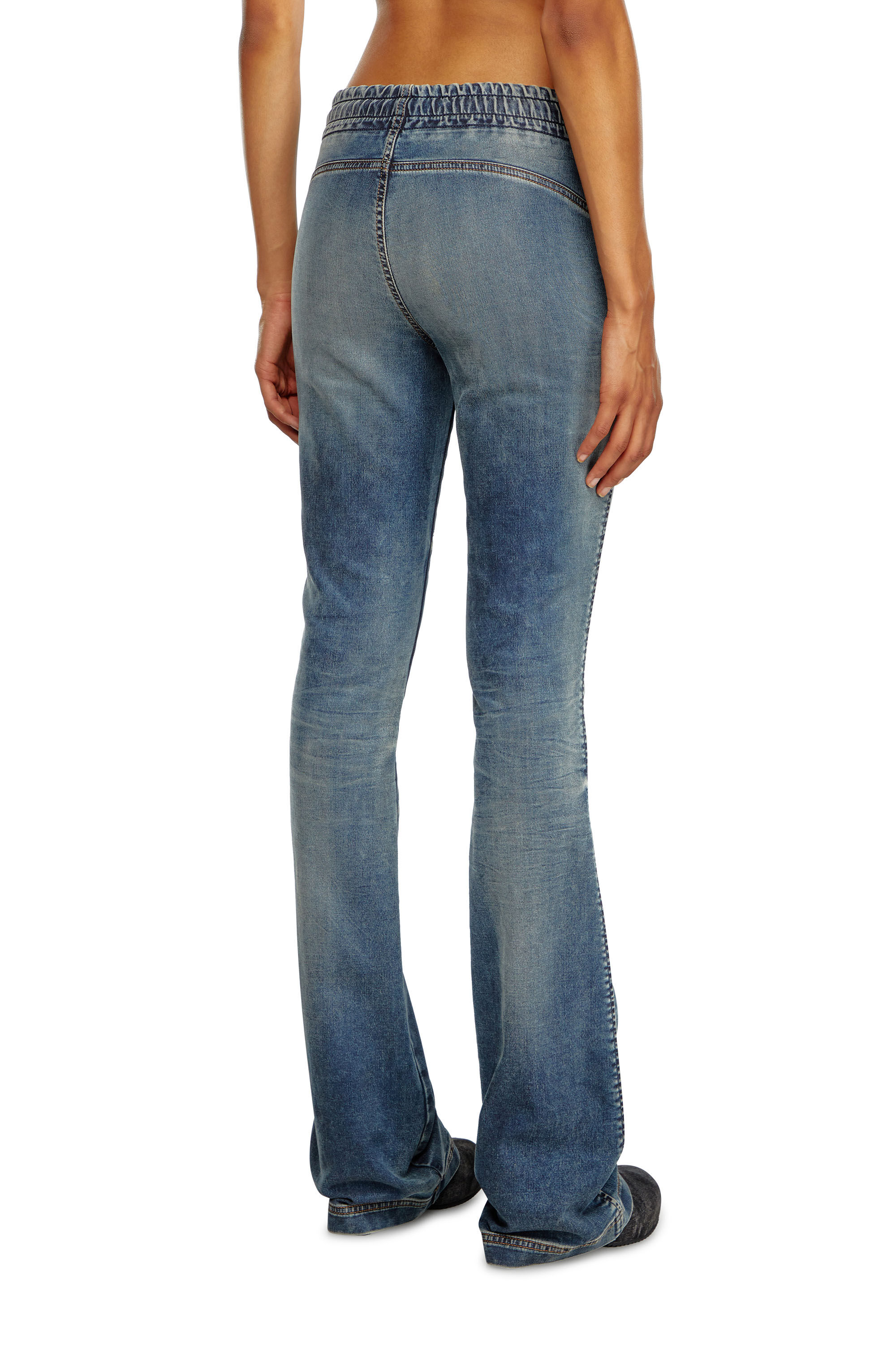 Diesel - Female's Bootcut 2069 D-Ebbey Joggjeans® 068LZ, Medium Blue - 5