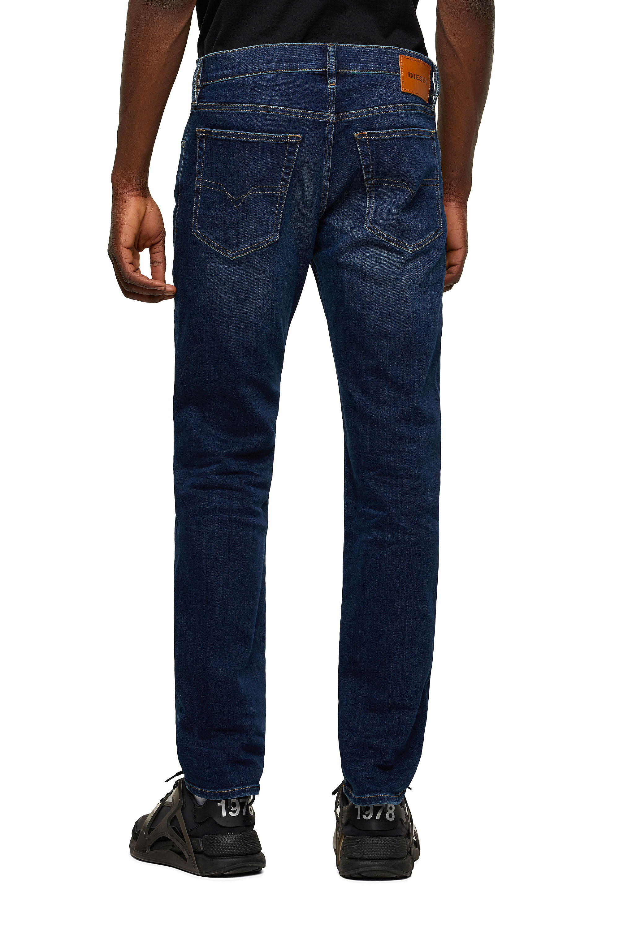 Diesel - D-Mihtry 009ML Straight Jeans, Dark Blue - Image 3