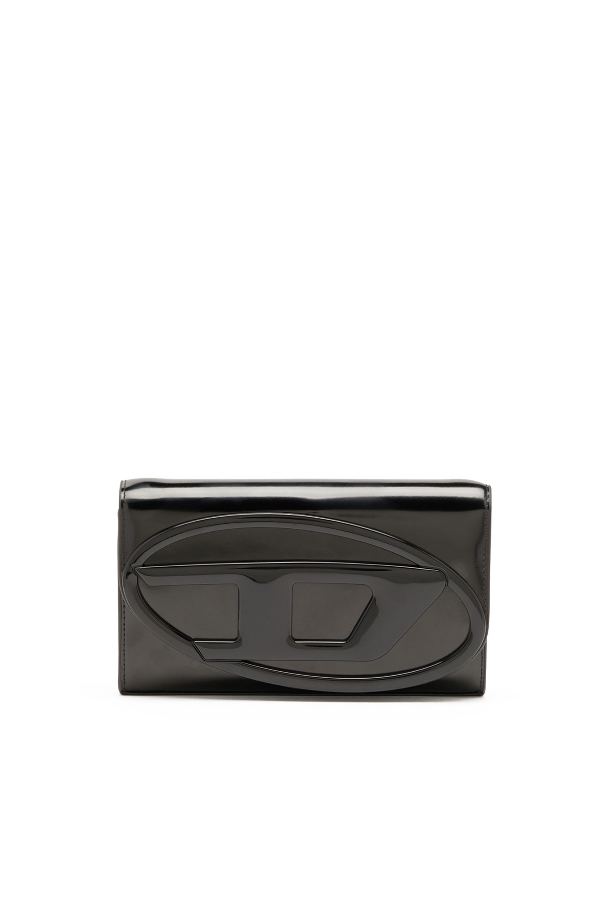 Diesel - 1DR WALLET STRAP, Black - Image 1