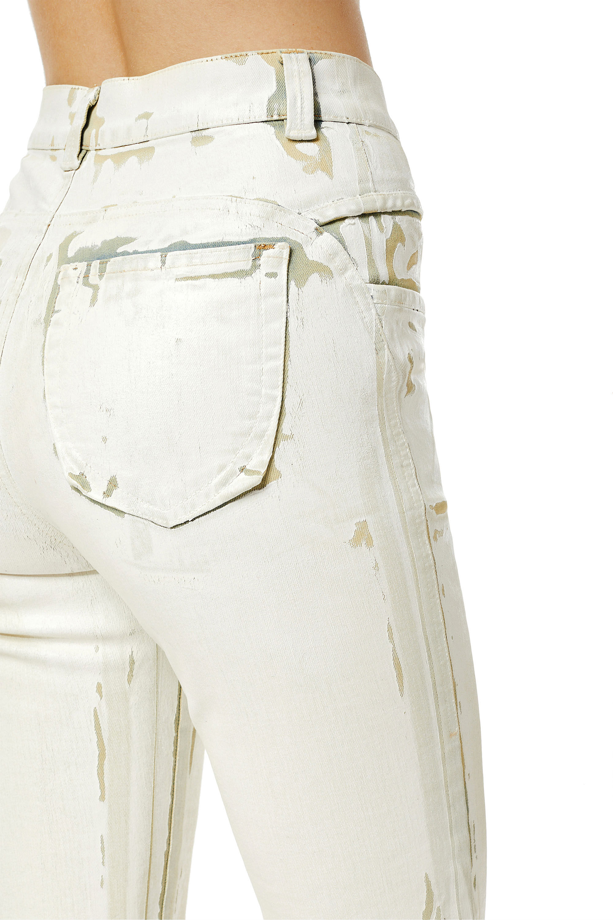 Diesel - D-LYA 0EIAE Slim Jeans, Blanc - Image 4