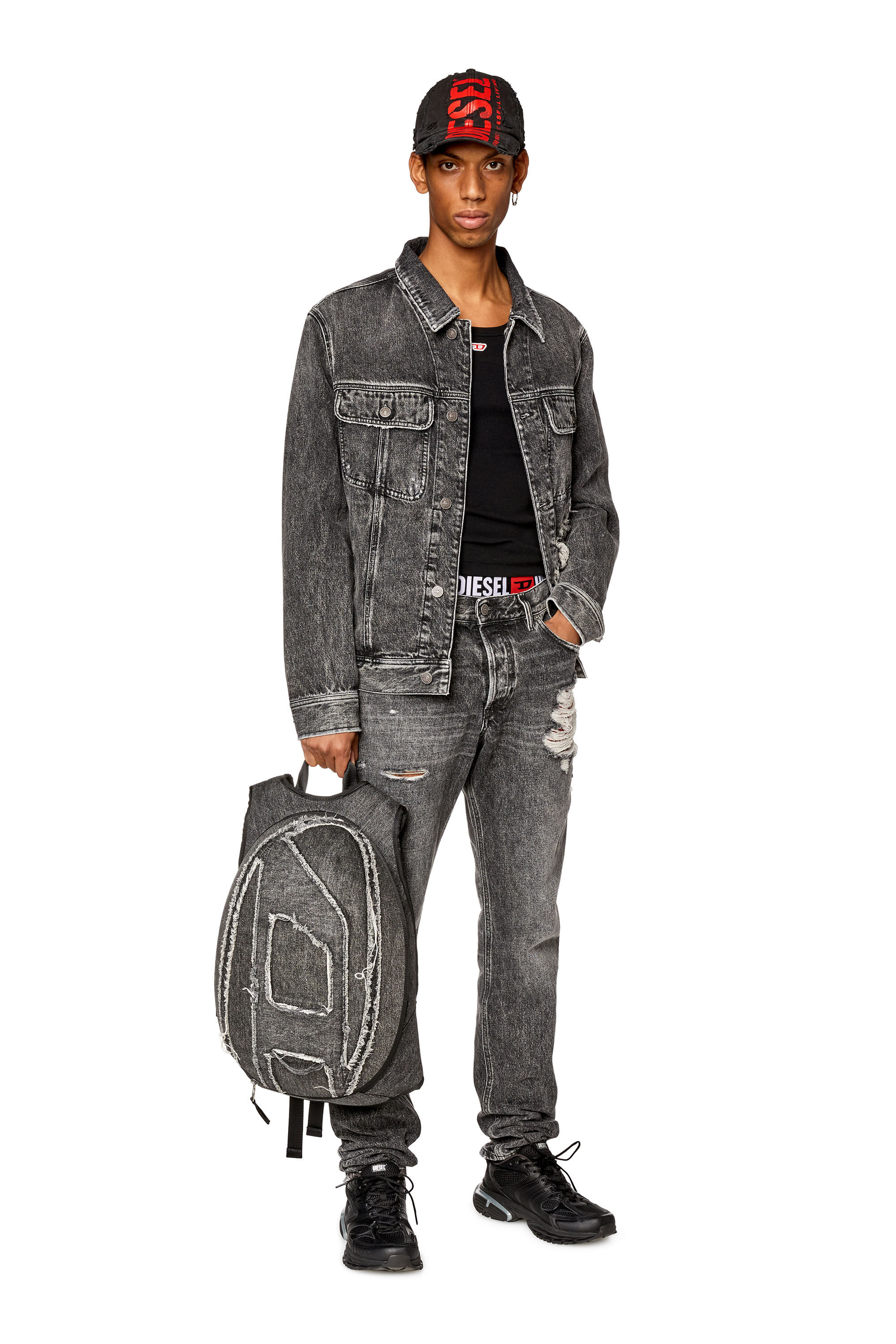 Diesel jeans grey cheap mens
