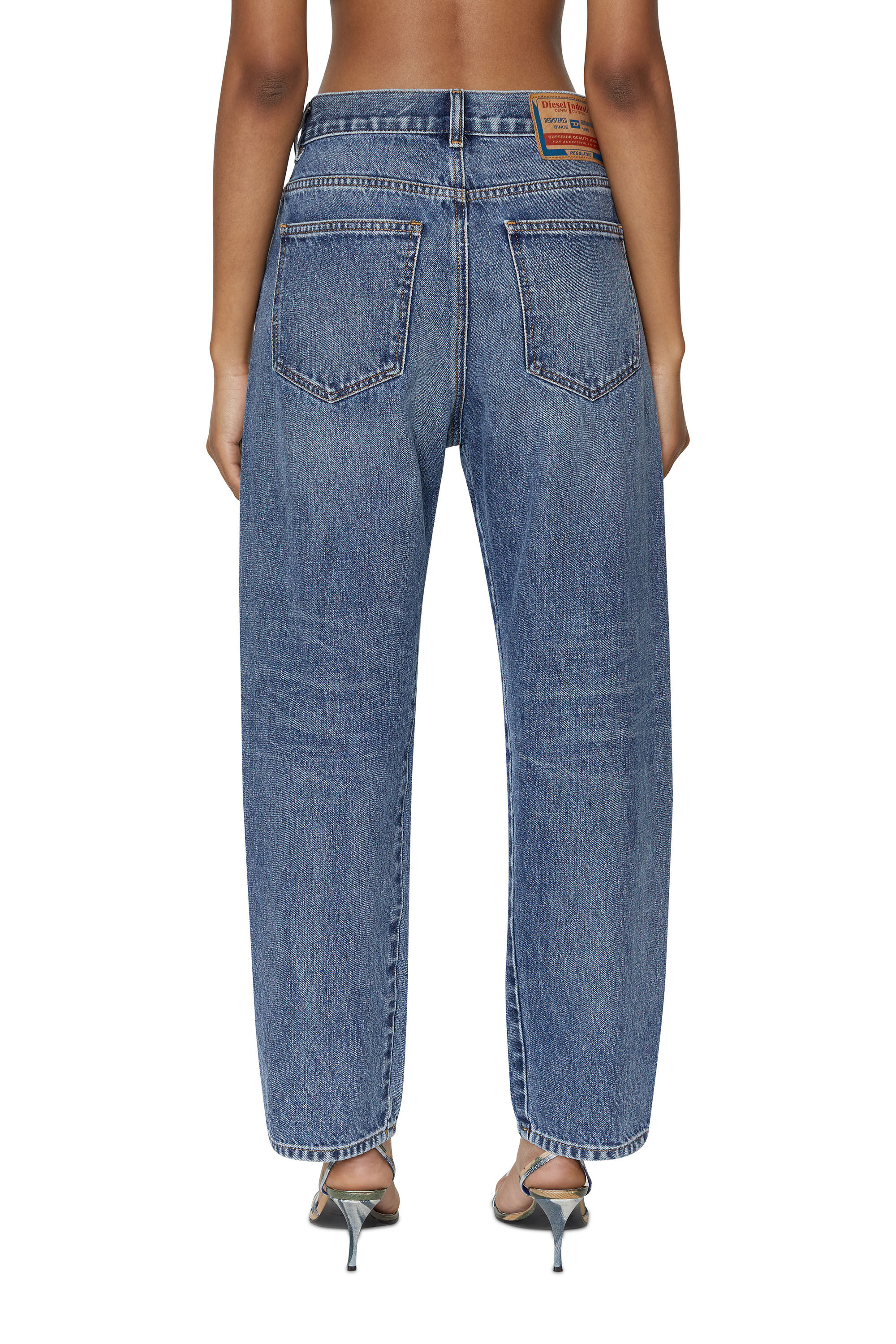 Diesel - 2016 D-Air 007C2 Boyfriend Jeans, Medium Blue - Image 5
