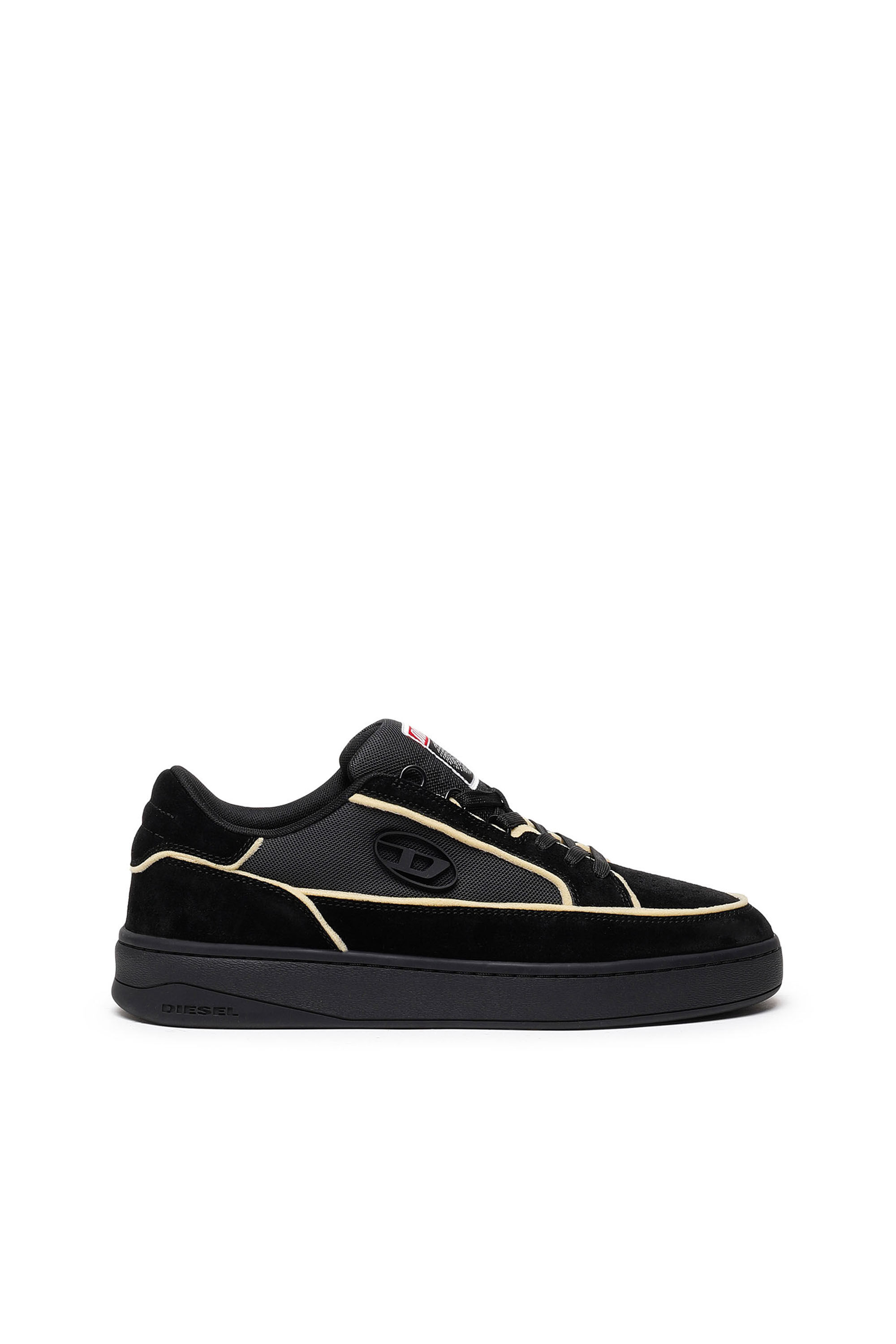 S-SINNA LOW X Unisex: Mesh and suede sneakers with foam trims | Diesel