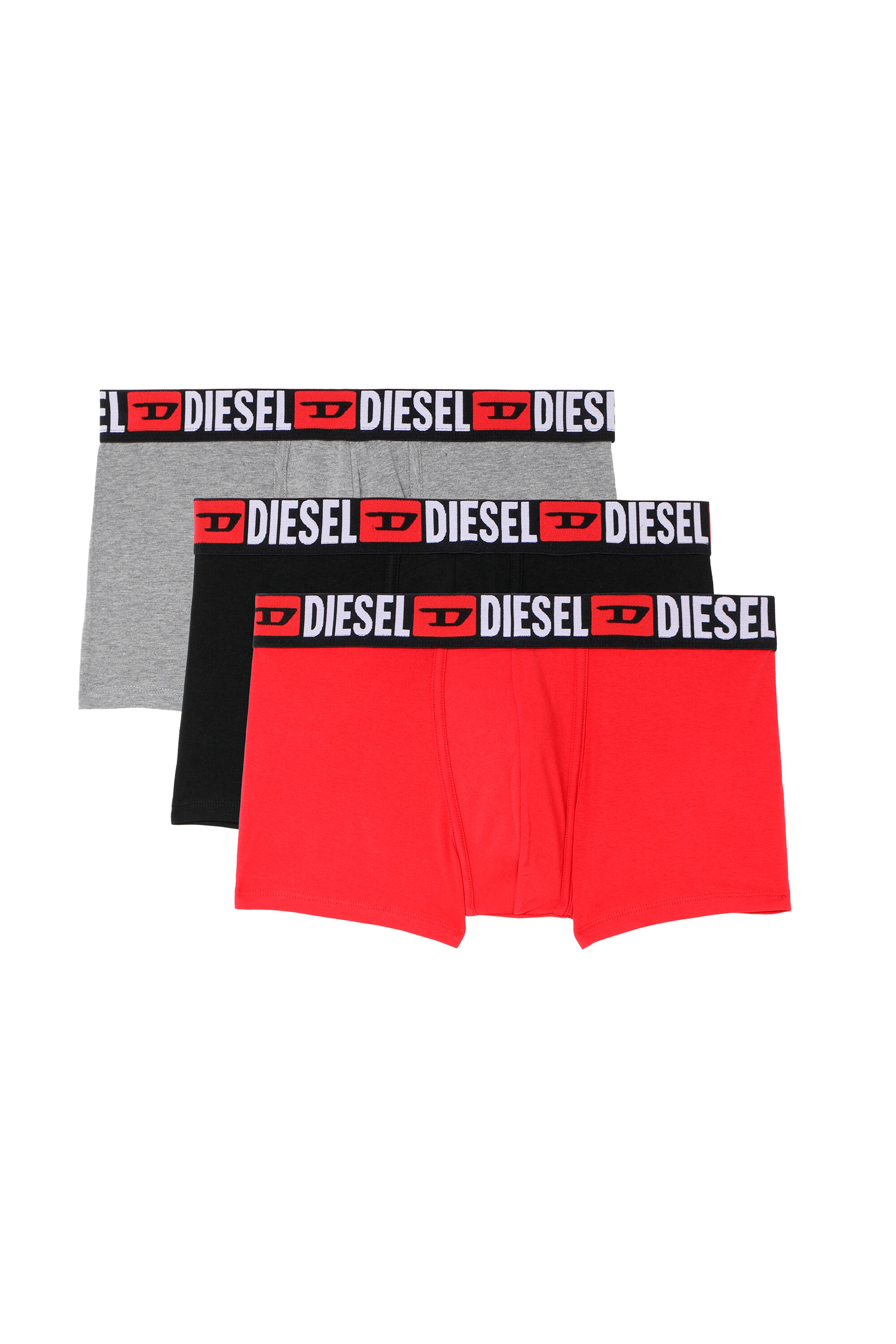 Diesel - UMBX-DAMIENTHREEPACK, Rouge/Gris - Image 2