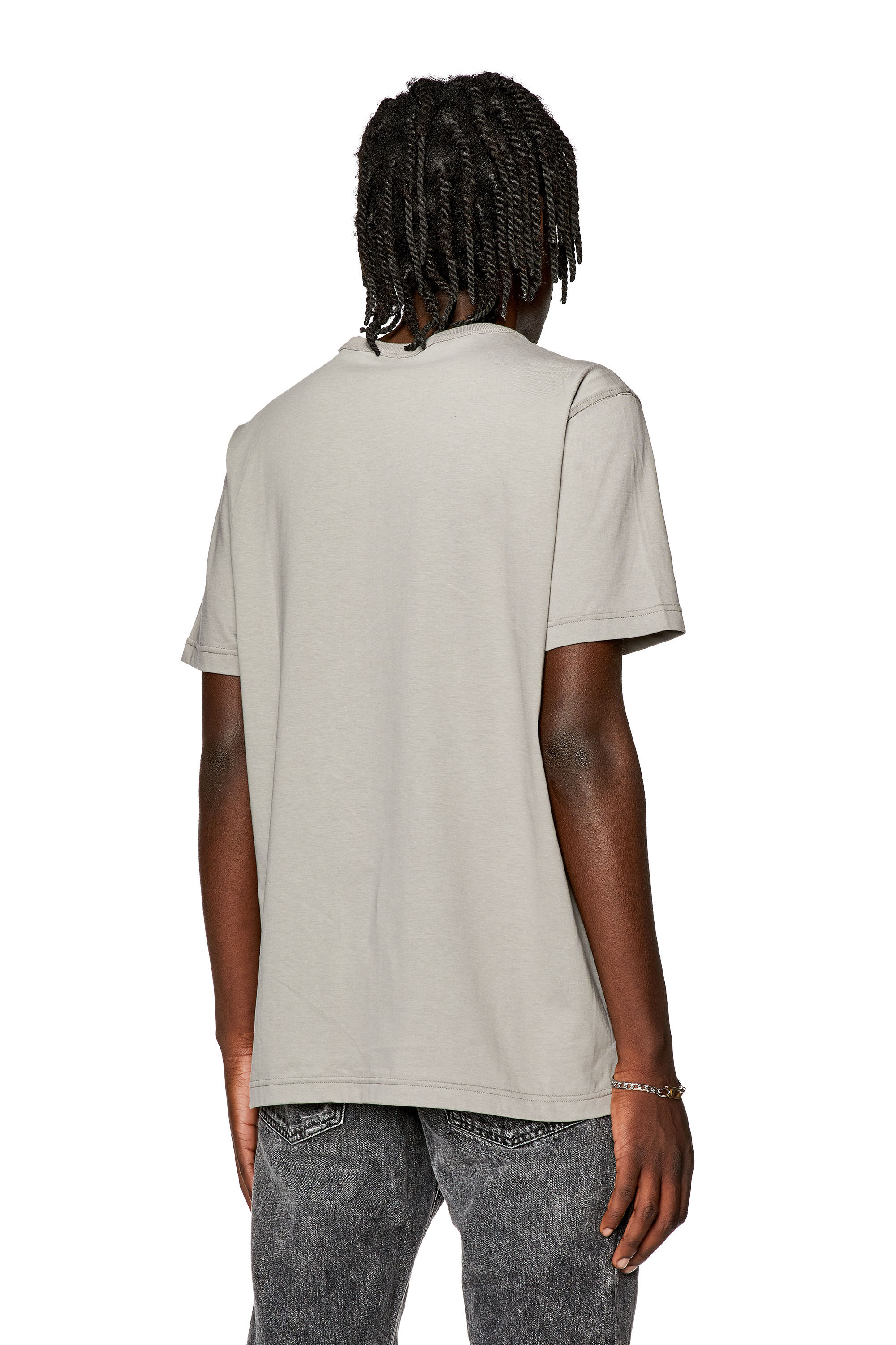 Men's T-shirt with injection moulded logo | T-JUST-OD Diesel