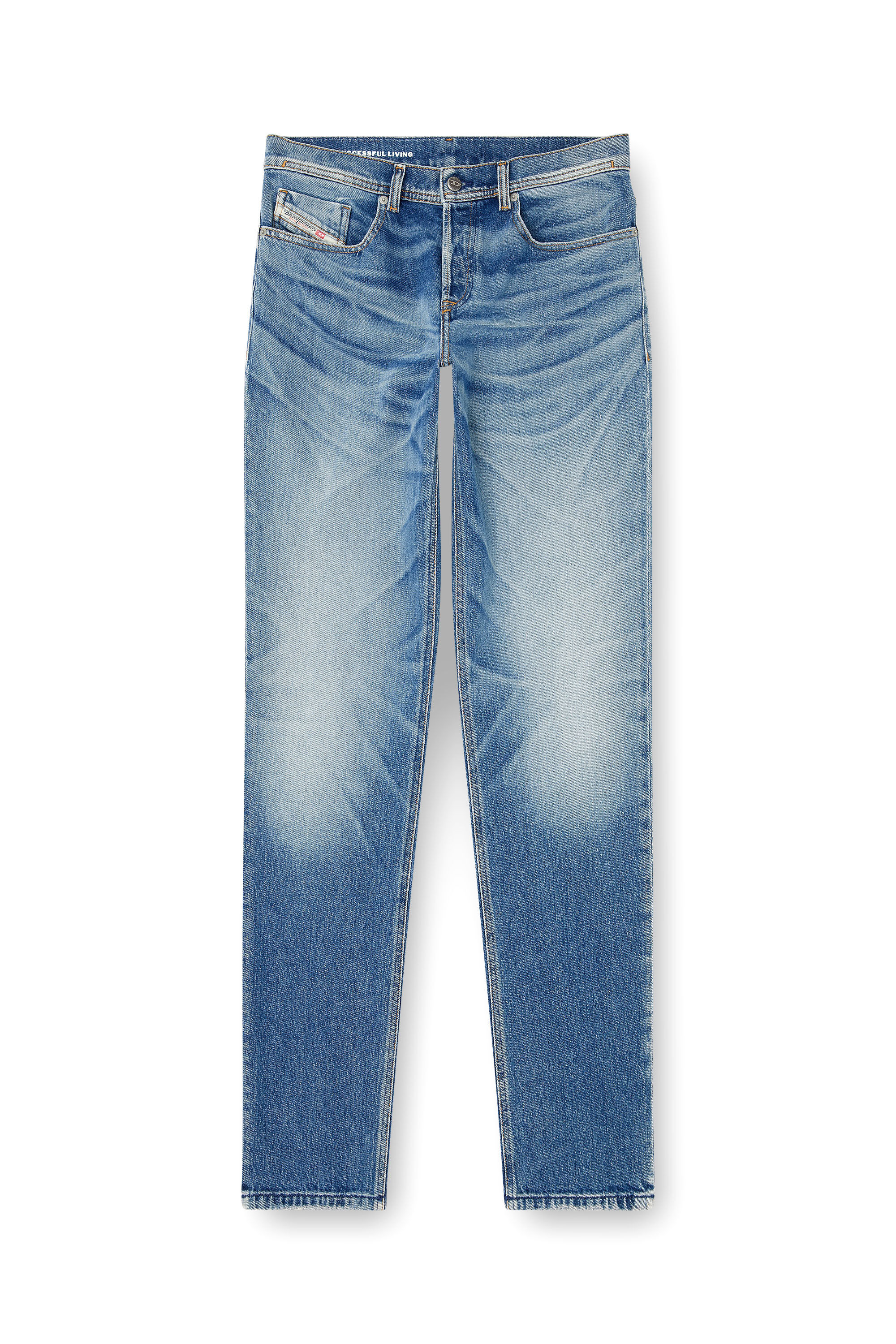 Diesel - Male's Regular Jeans 2023 D-Finitive 09M12, Medium Blue - 2