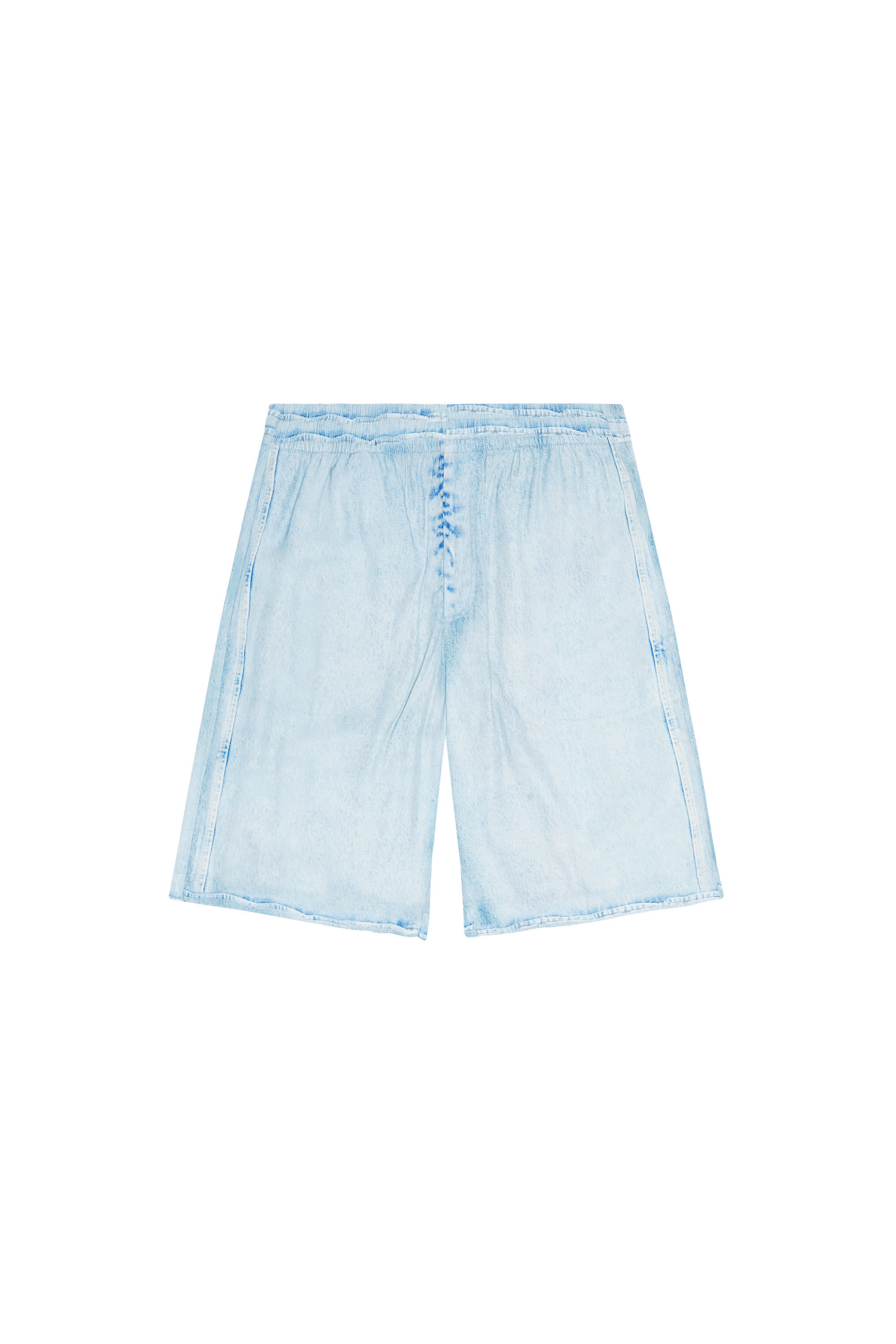 Diesel - P-FERG-DNM, Short avec imprimé trompe-l'œil Homme in Bleu - 2