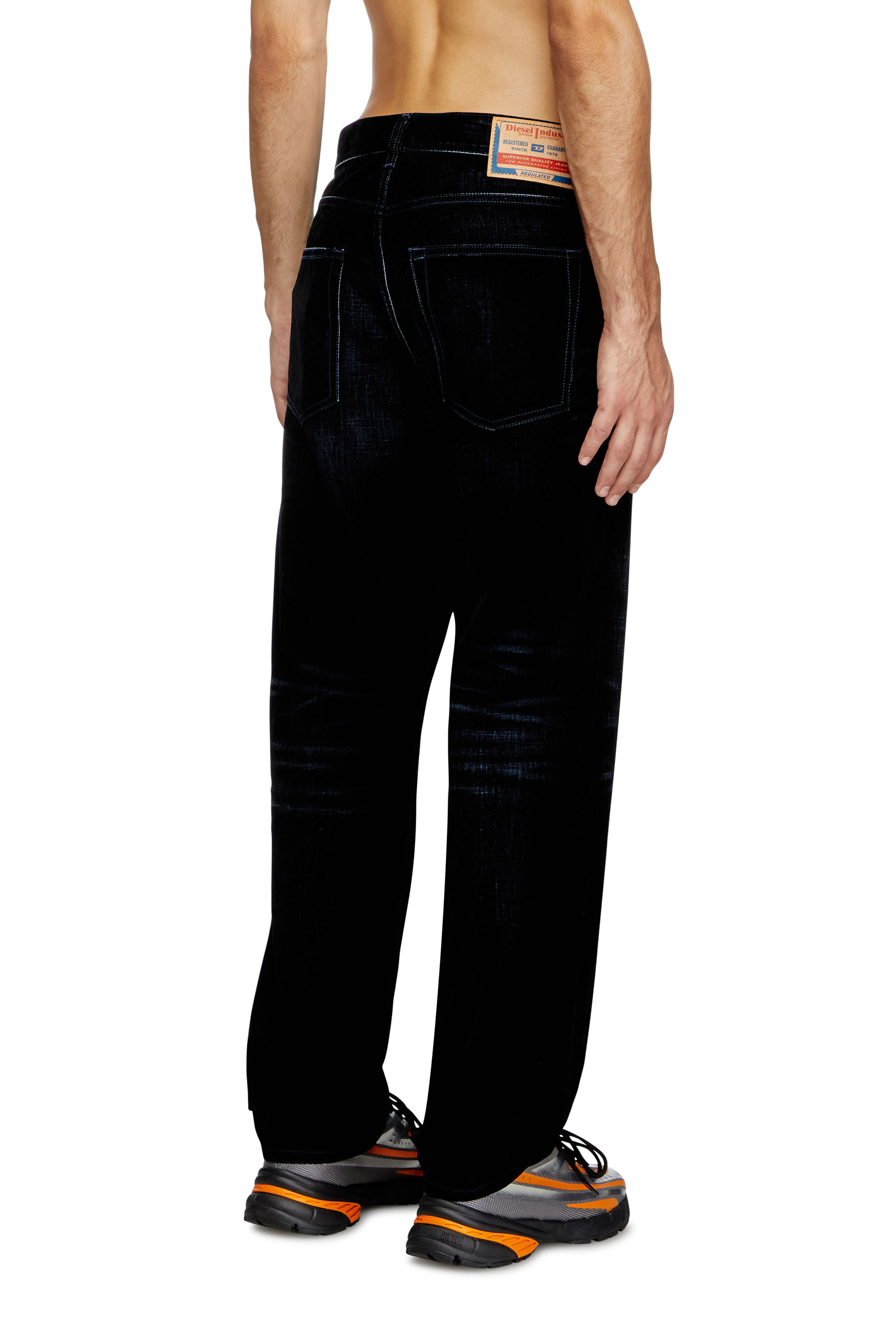 Diesel - Regular Jeans 2024 D-Macs 068QY Homme, Bleu Foncé - Image 4