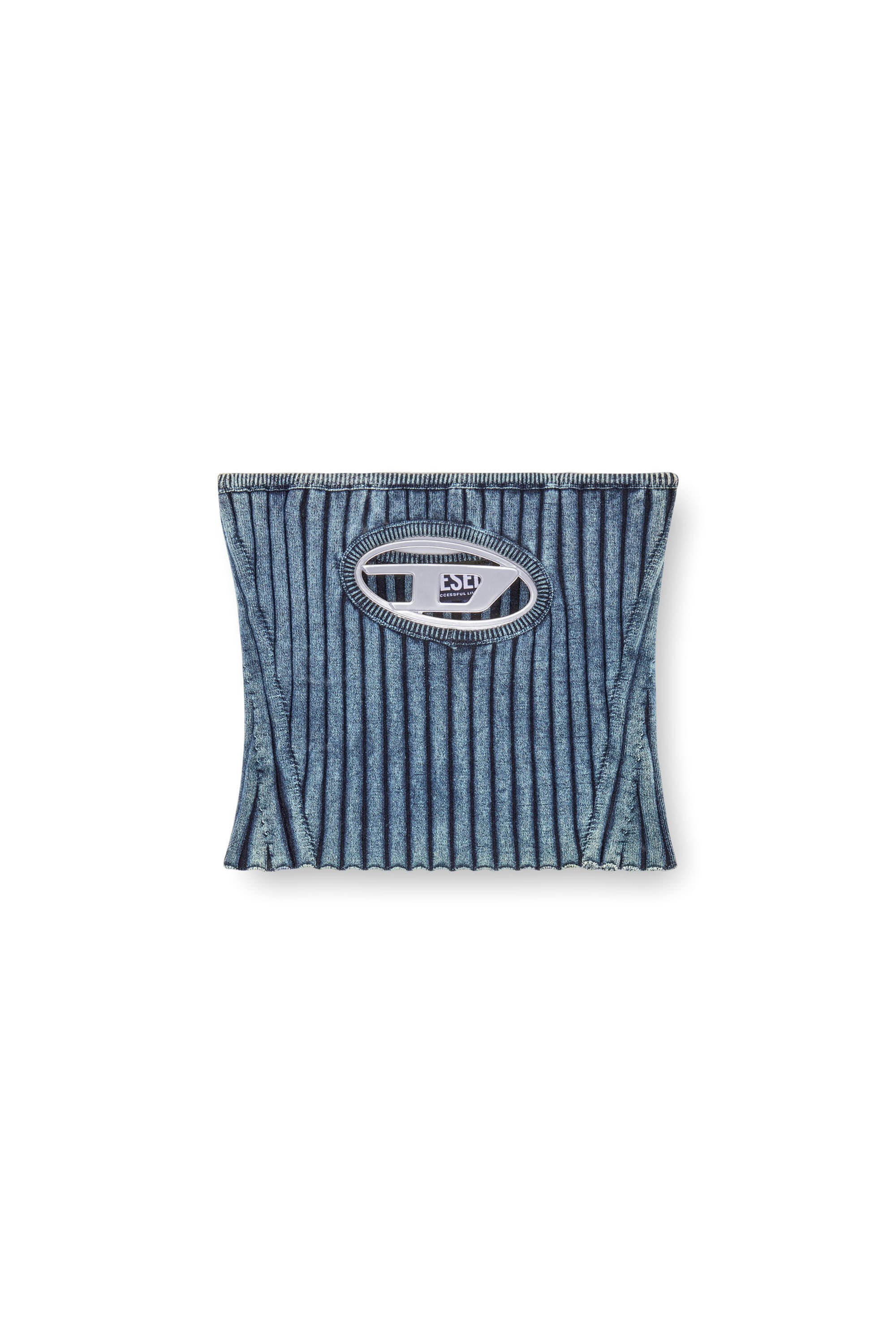 Diesel - M-CLARKSVILLE, Femme Bandeau en tissu bouclé in Bleu - Image 2