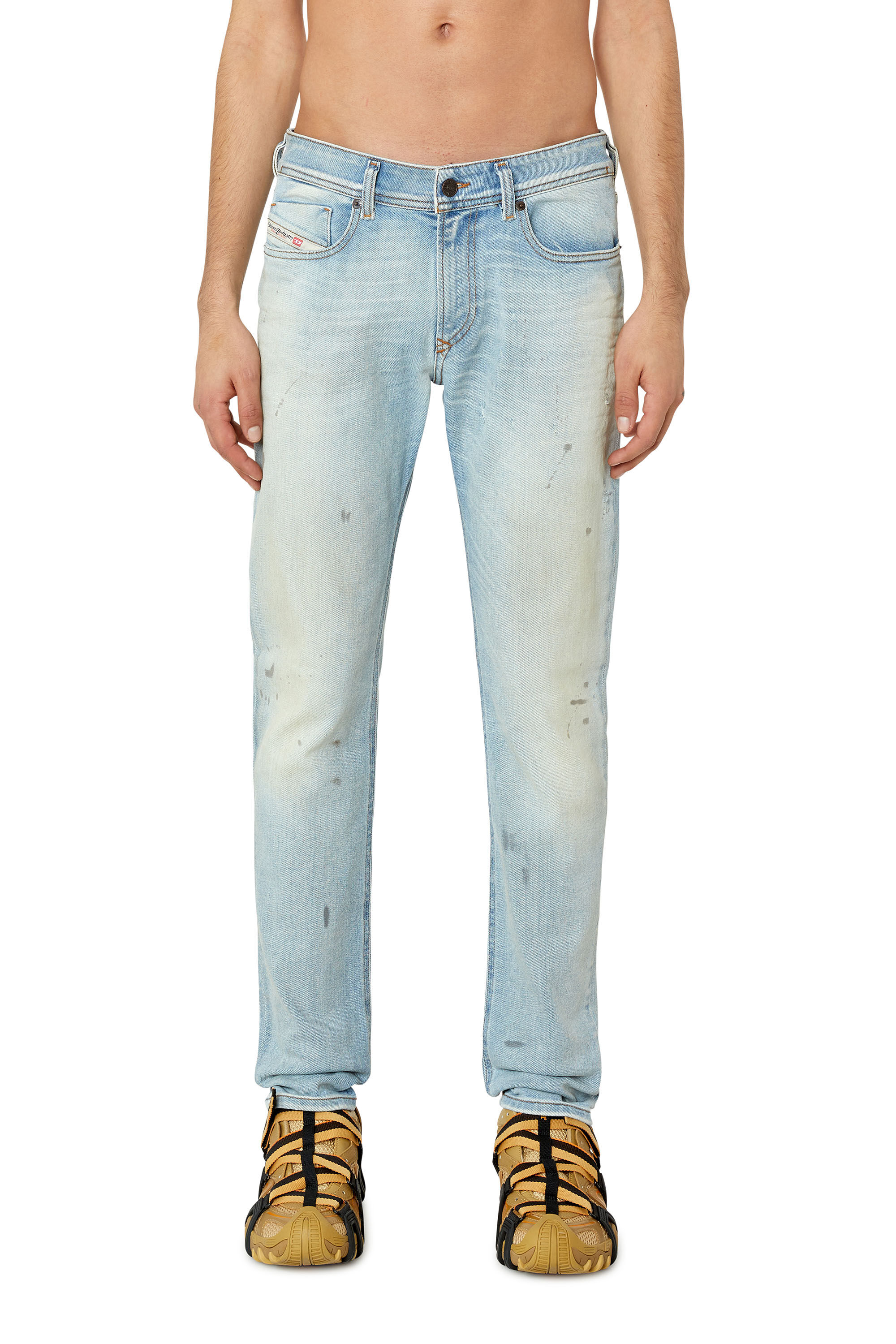 Diesel - Skinny Jeans 1979 Sleenker 09E89, Male's Skinny Jeans - 1979 Sleenker in Light Blue - 3
