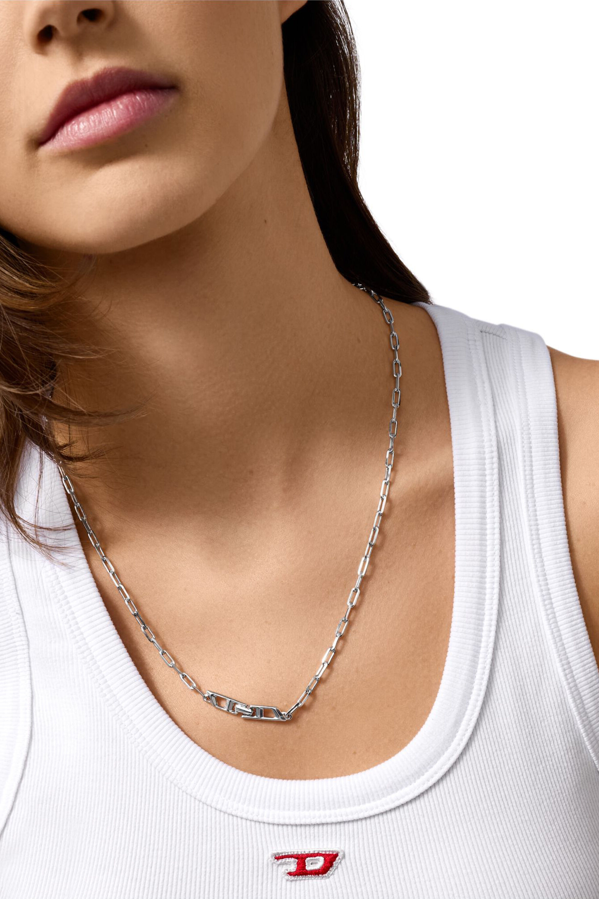 DL1364040 STERLING SILVER JEWEL, Gris argenté