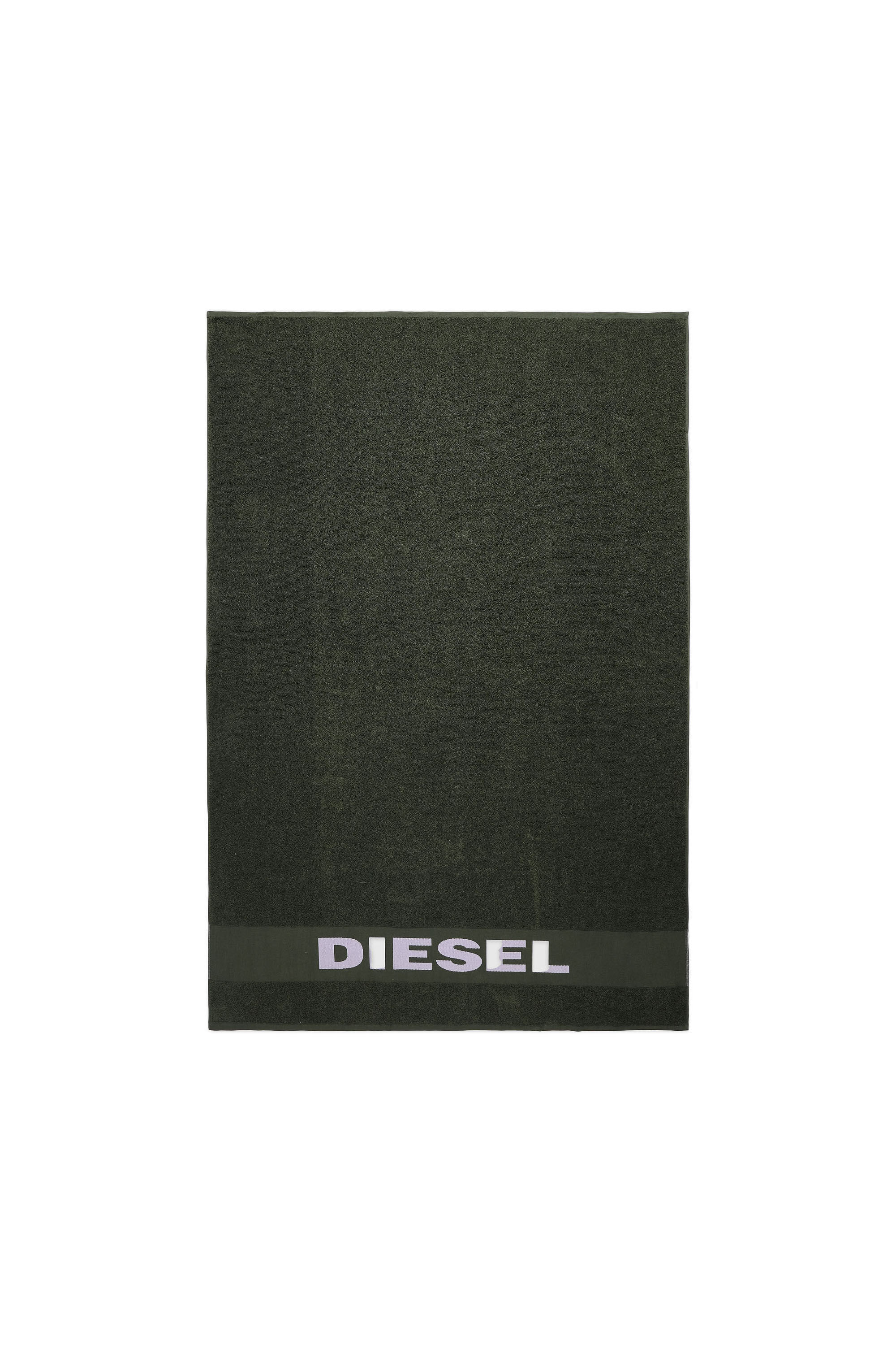Diesel - TELO SPORT LOGO   100X150, Unisex's Gym towel SPORT LOGO in Green - 2