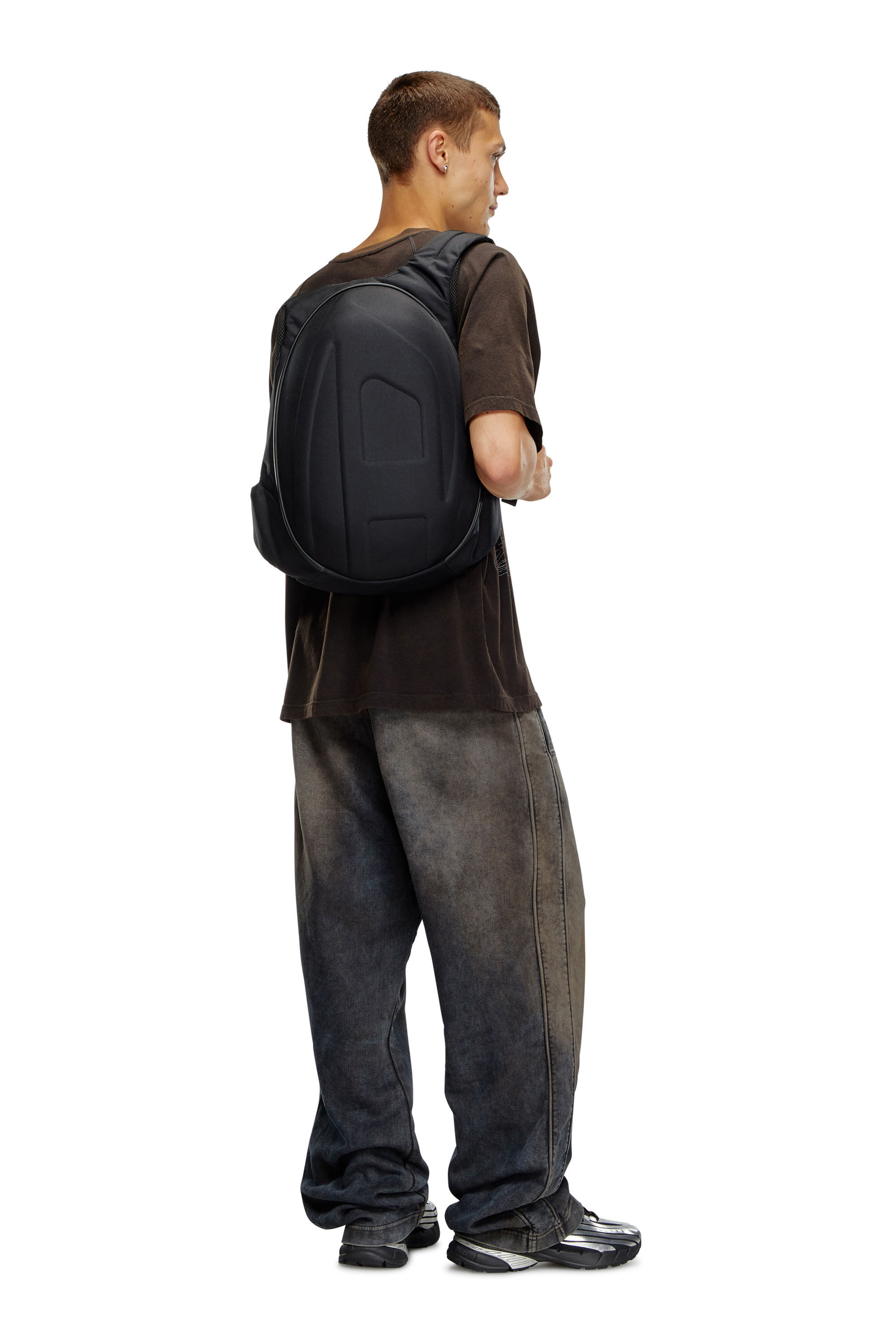 Diesel - 1DR-POD BACKPACK, 1DR-Pod Backpack - Sac à dos à coque rigide Homme in Noir - 6