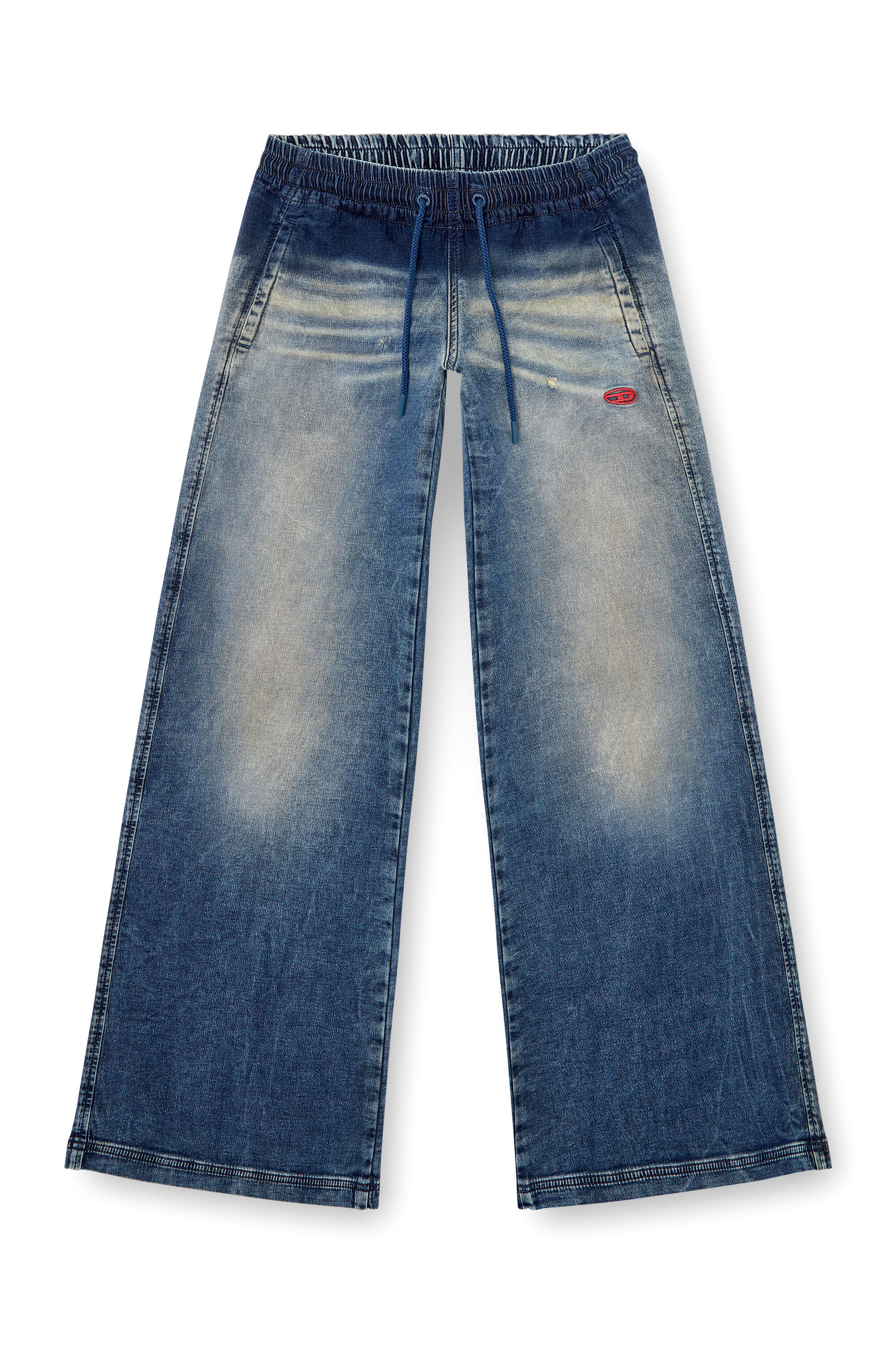Diesel - Female's Relaxed 2078 D-Ainty Joggjeans® 068PQ, Medium Blue - 2