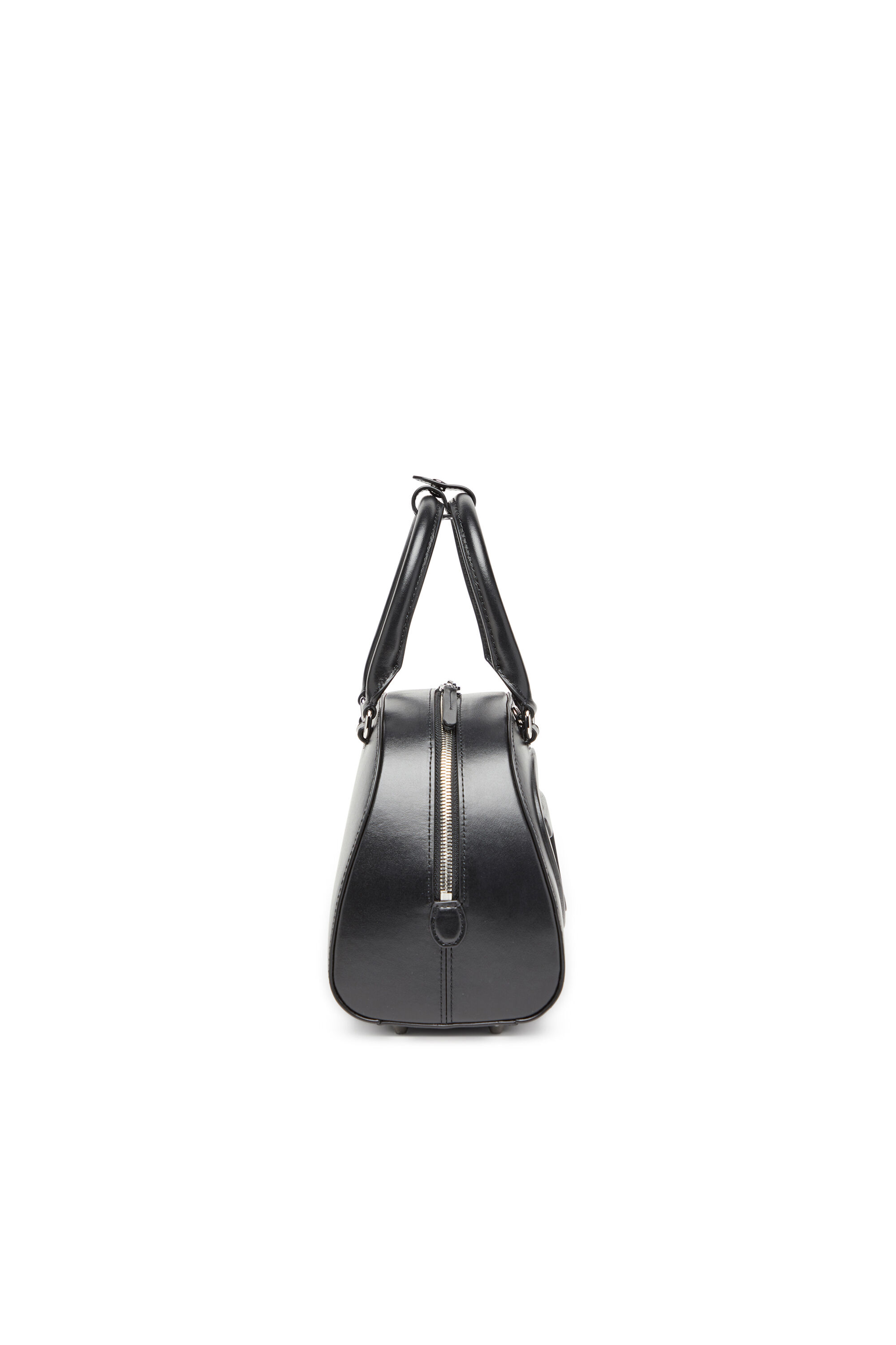 Diesel - 1DR DOME TOP HANDLE, Female's Leather bowling bag in Black - 4