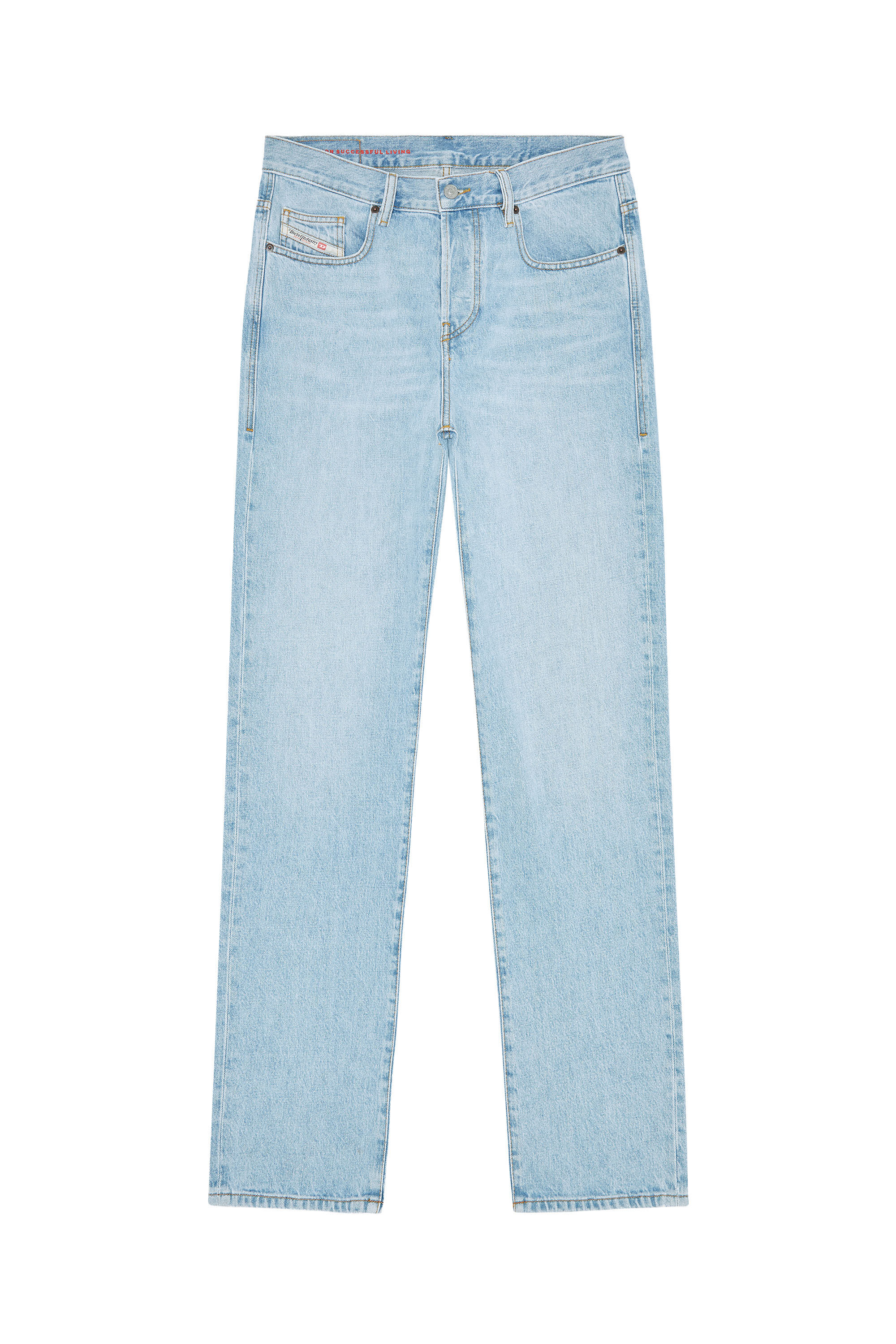 2020 D-VIKER Man: Straight light blue Jeans | Diesel®