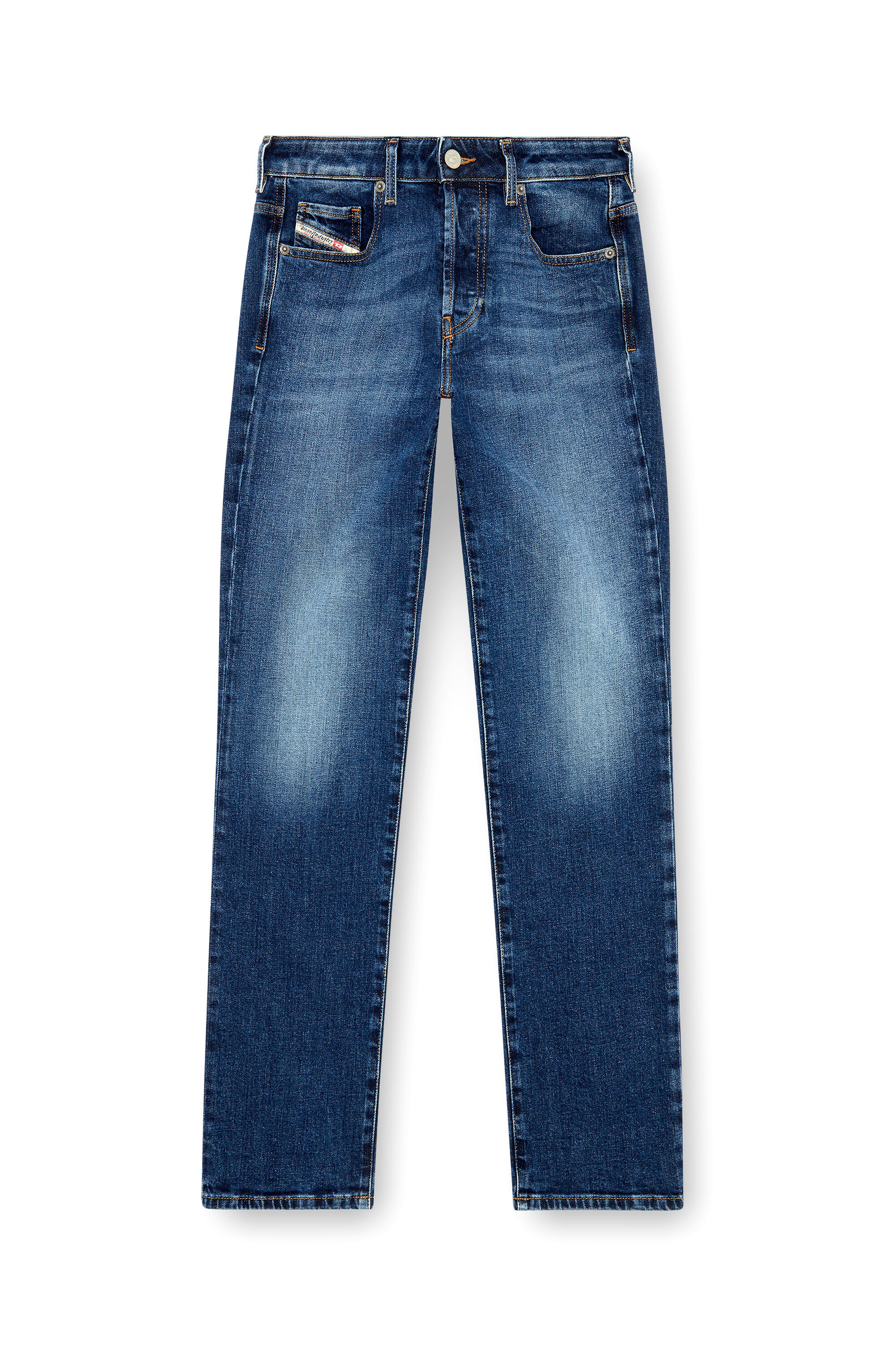 Diesel - Female Straight Jeans 1989 D-Mine 09I28, Dark Blue - Image 2