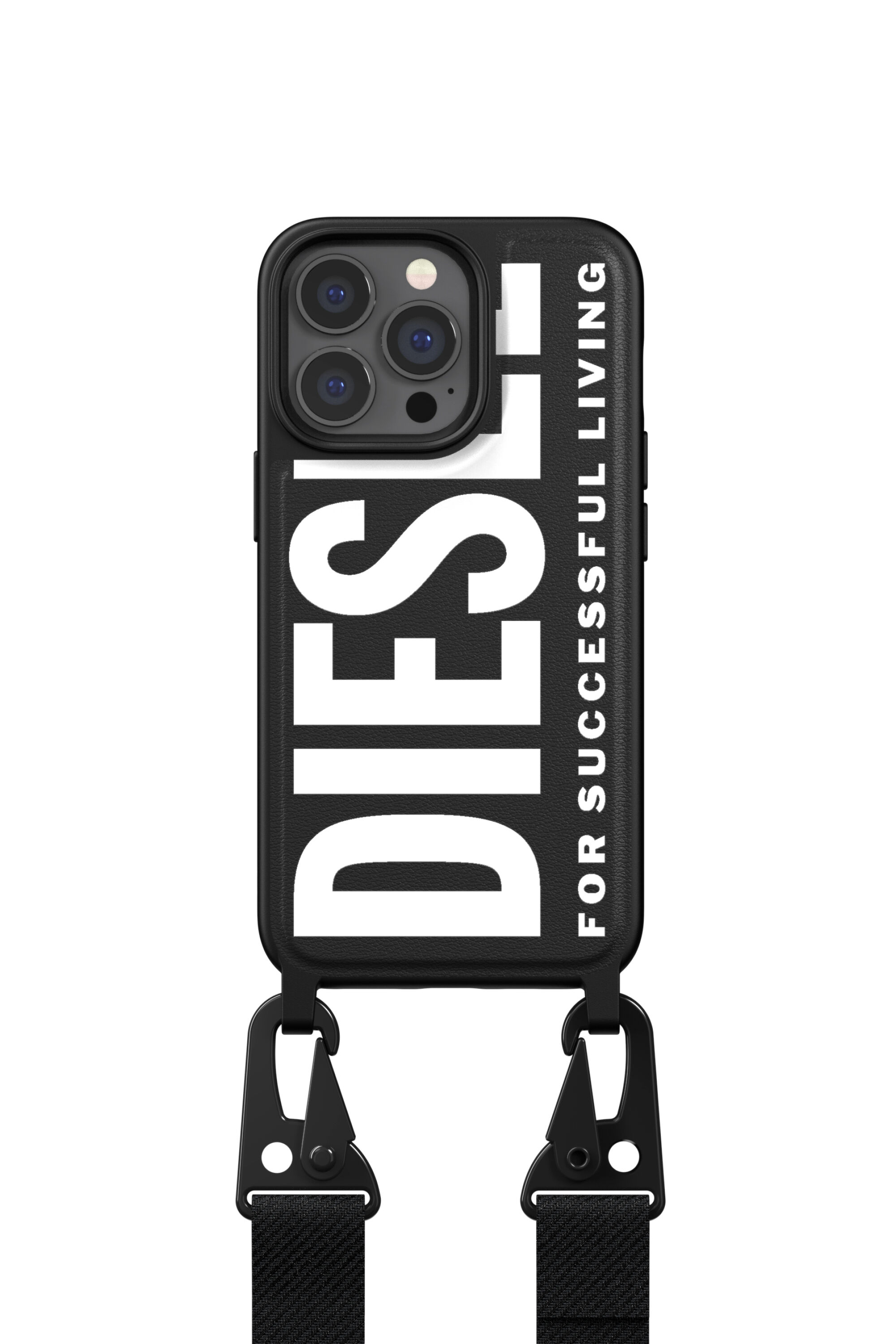 Diesel - 47169 NECKLACE CASE, Étui à collier pour iPhone 13/13 Pro Mixte in Noir - 2