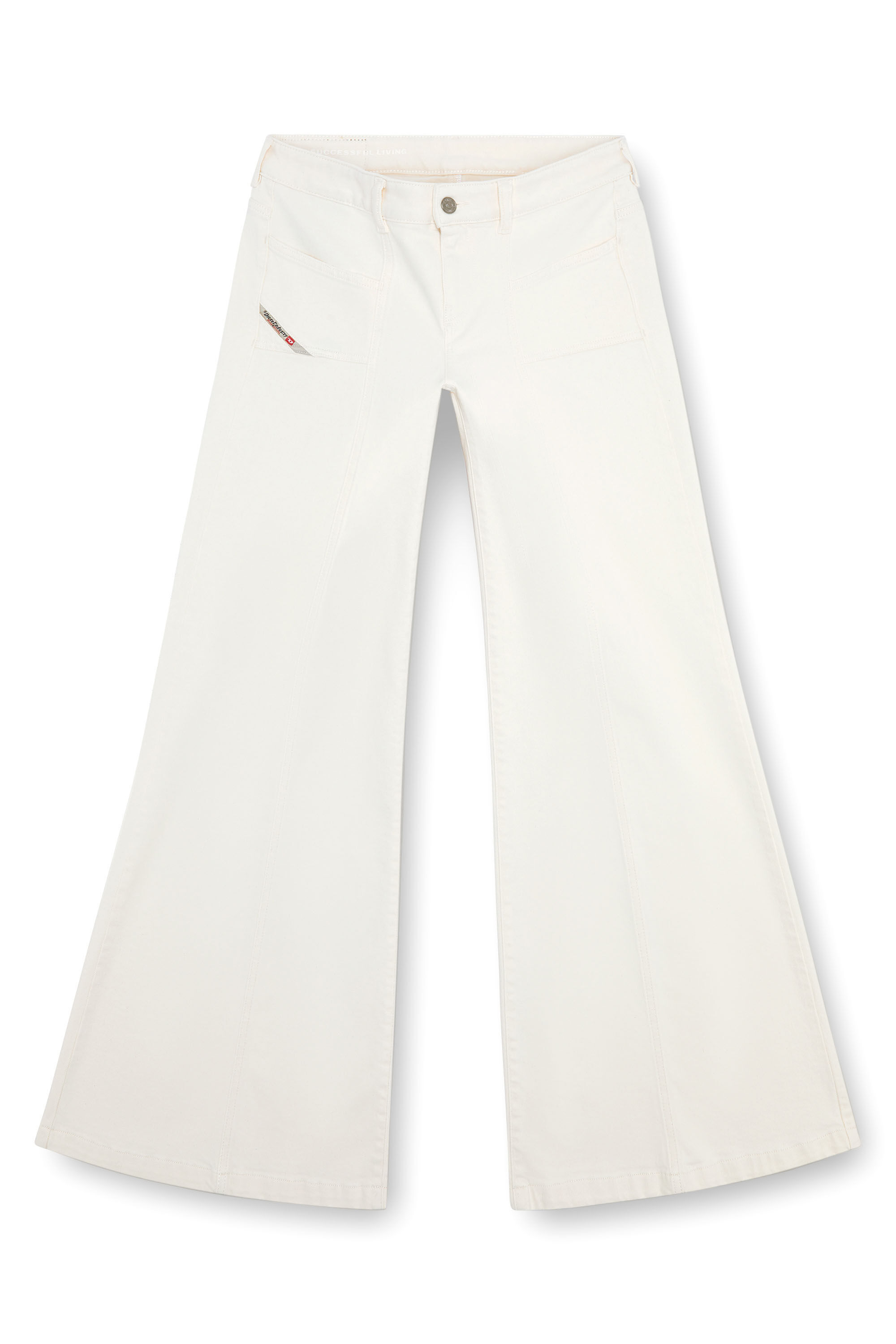 Diesel - Flare Jeans D-Akii 09J68 Femme, Blanc - Image 2
