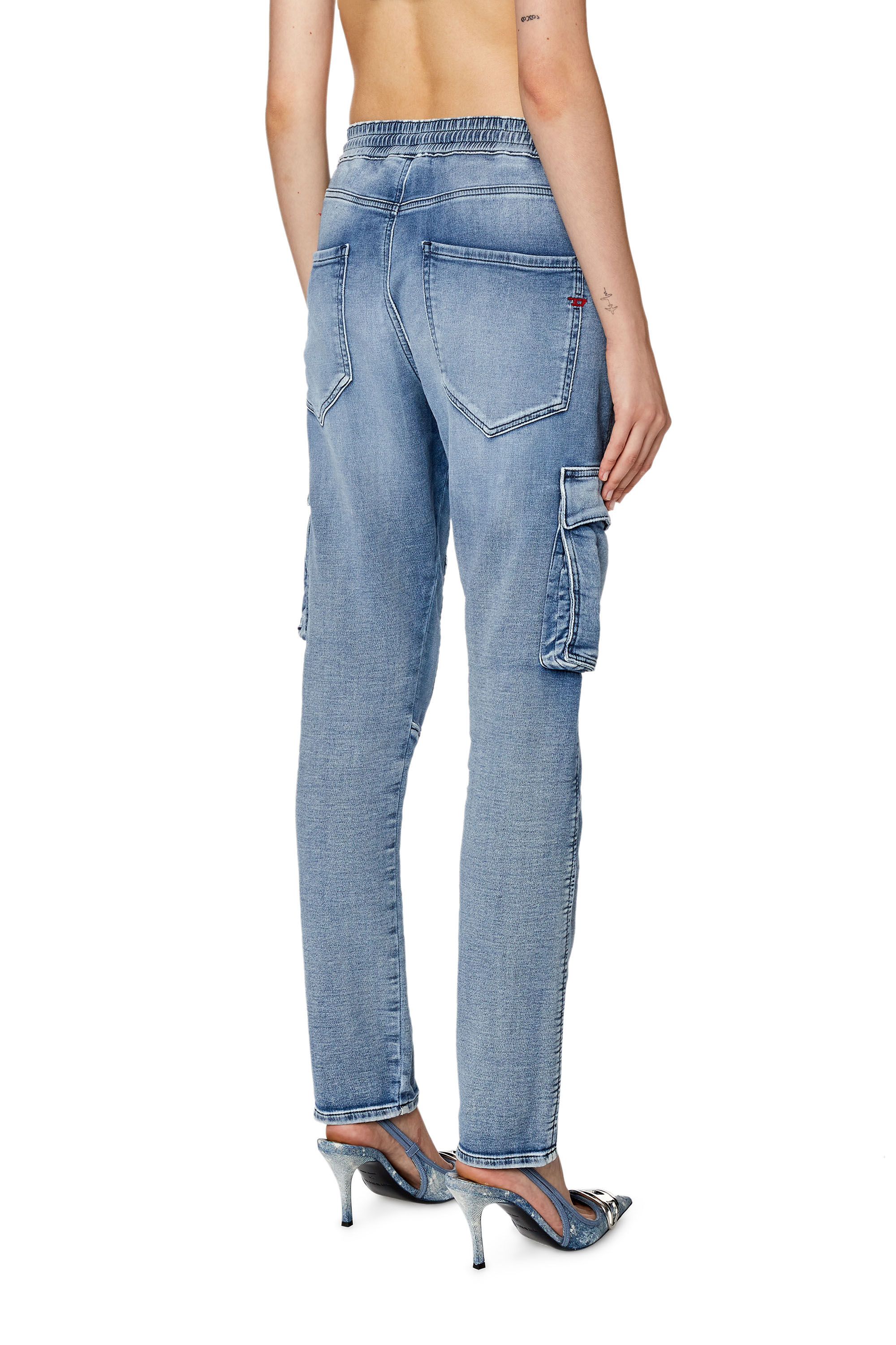 Jeans Slim Femme Bleu moyen Diesel 2051 D Ursy Track Denim