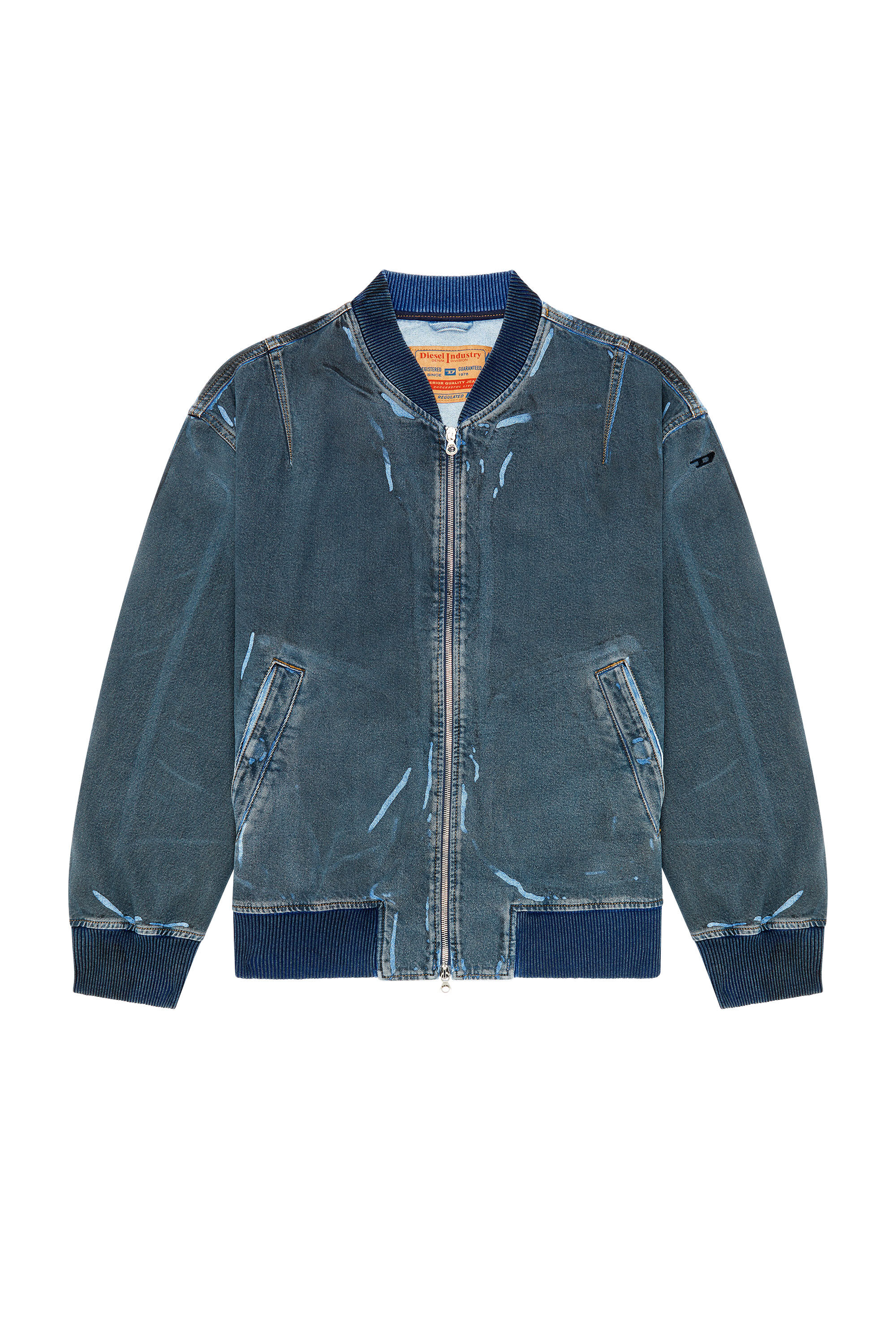 Jean bomber discount