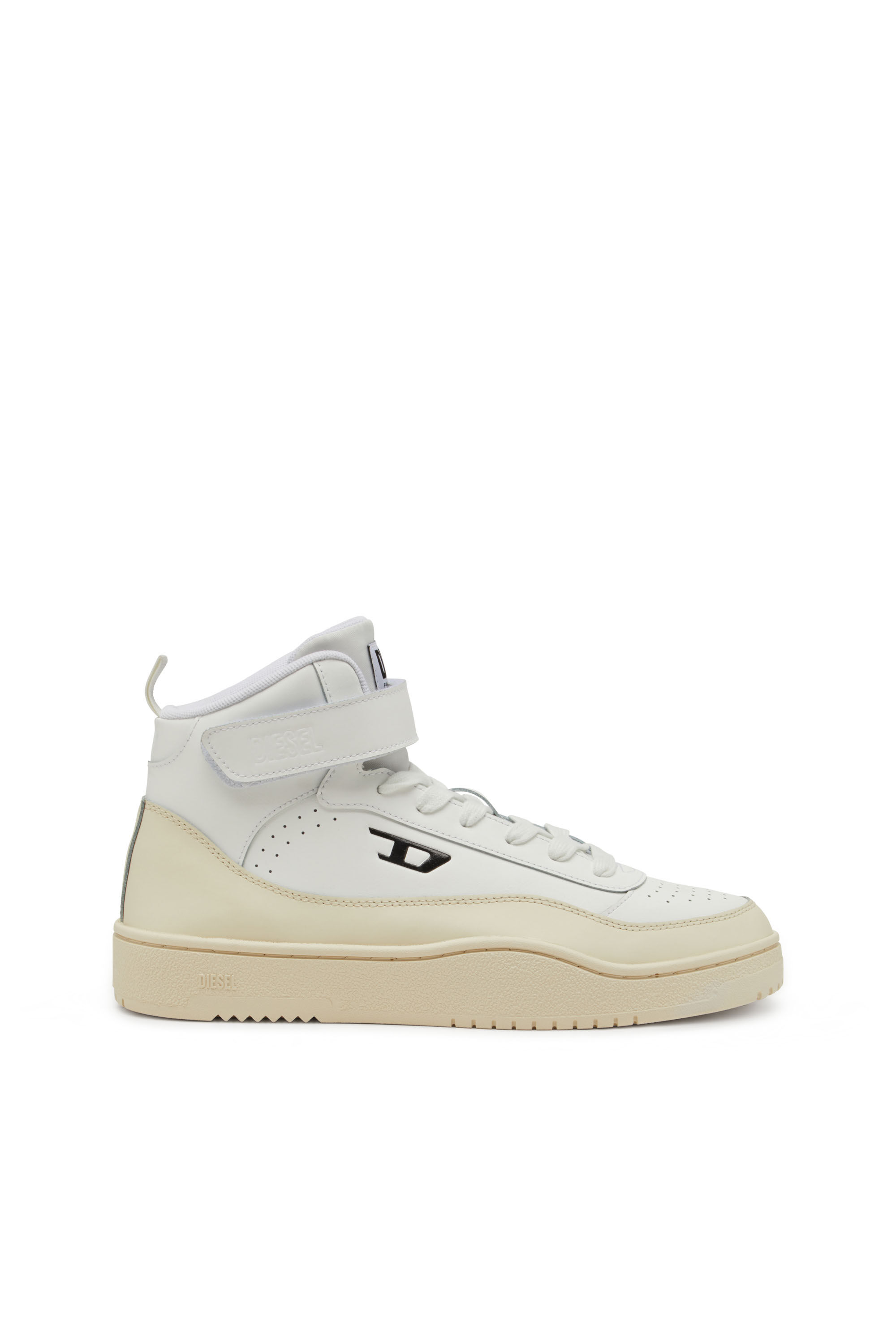 Diesel - S-TRACKER-D MID, Male's S-Tracker-D-Mid top sneaker in White - 1