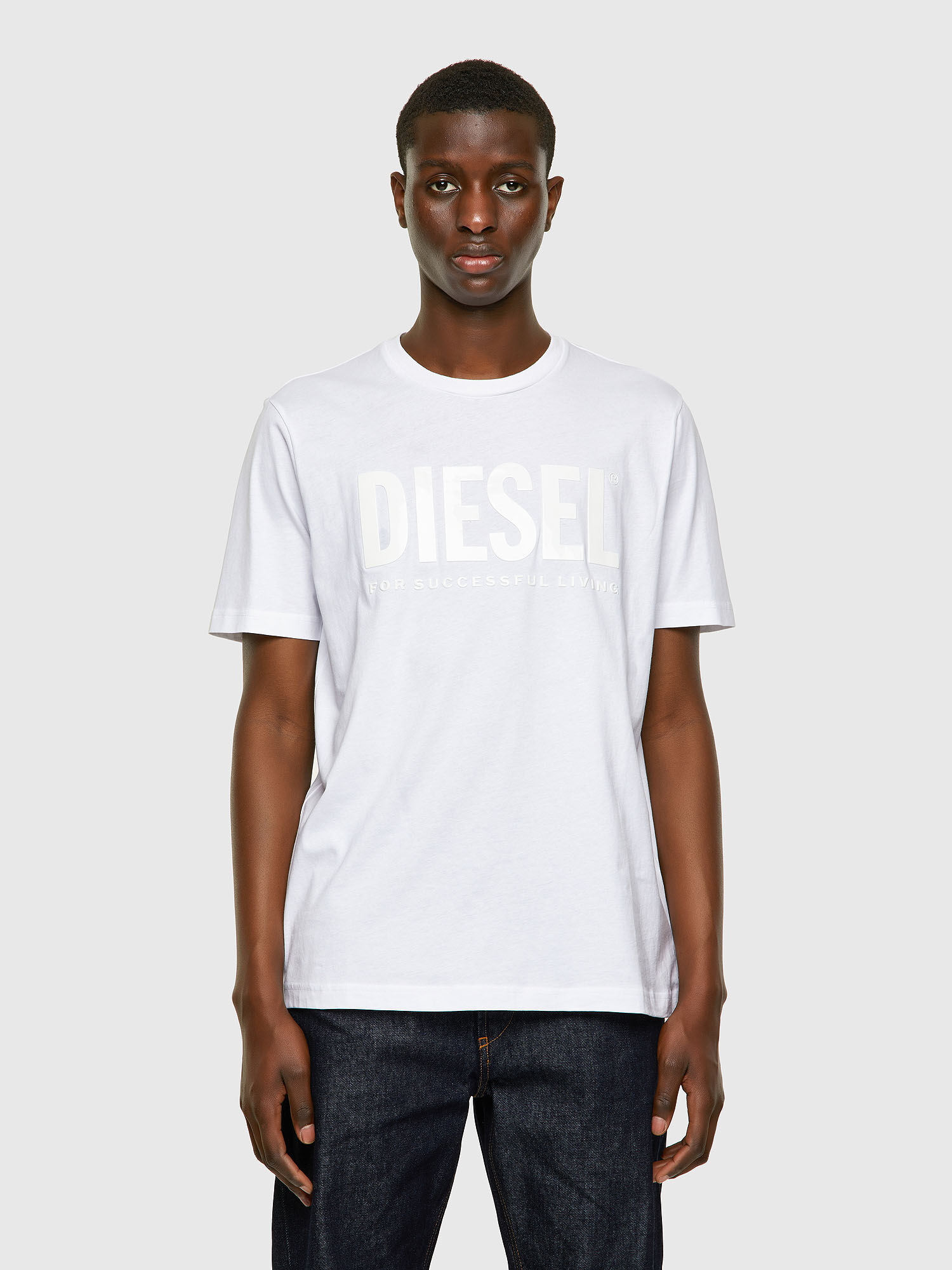 Diesel - T-JUST-INLOGO, Blanc - Image 2