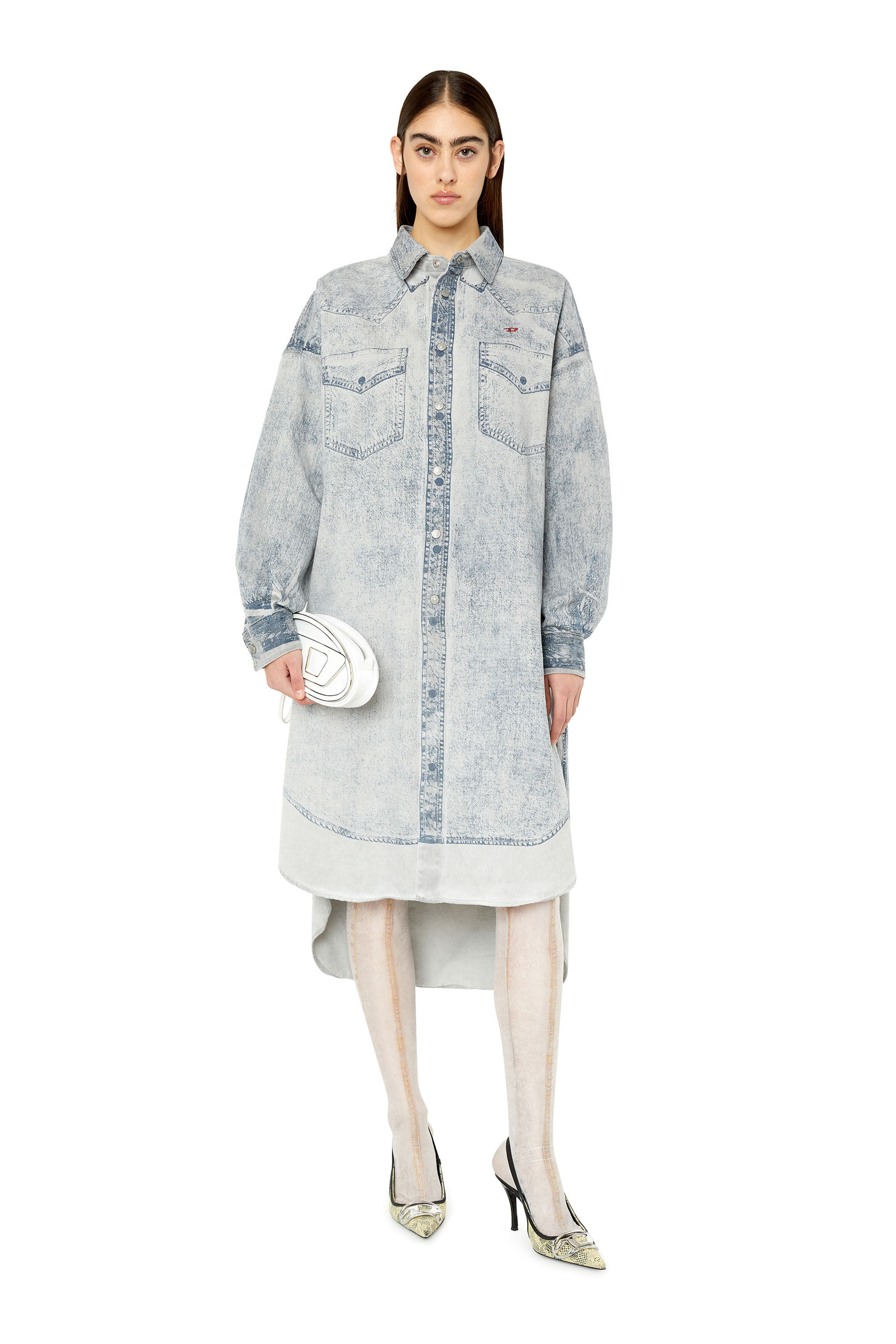 Diesel denim shop shirt dress