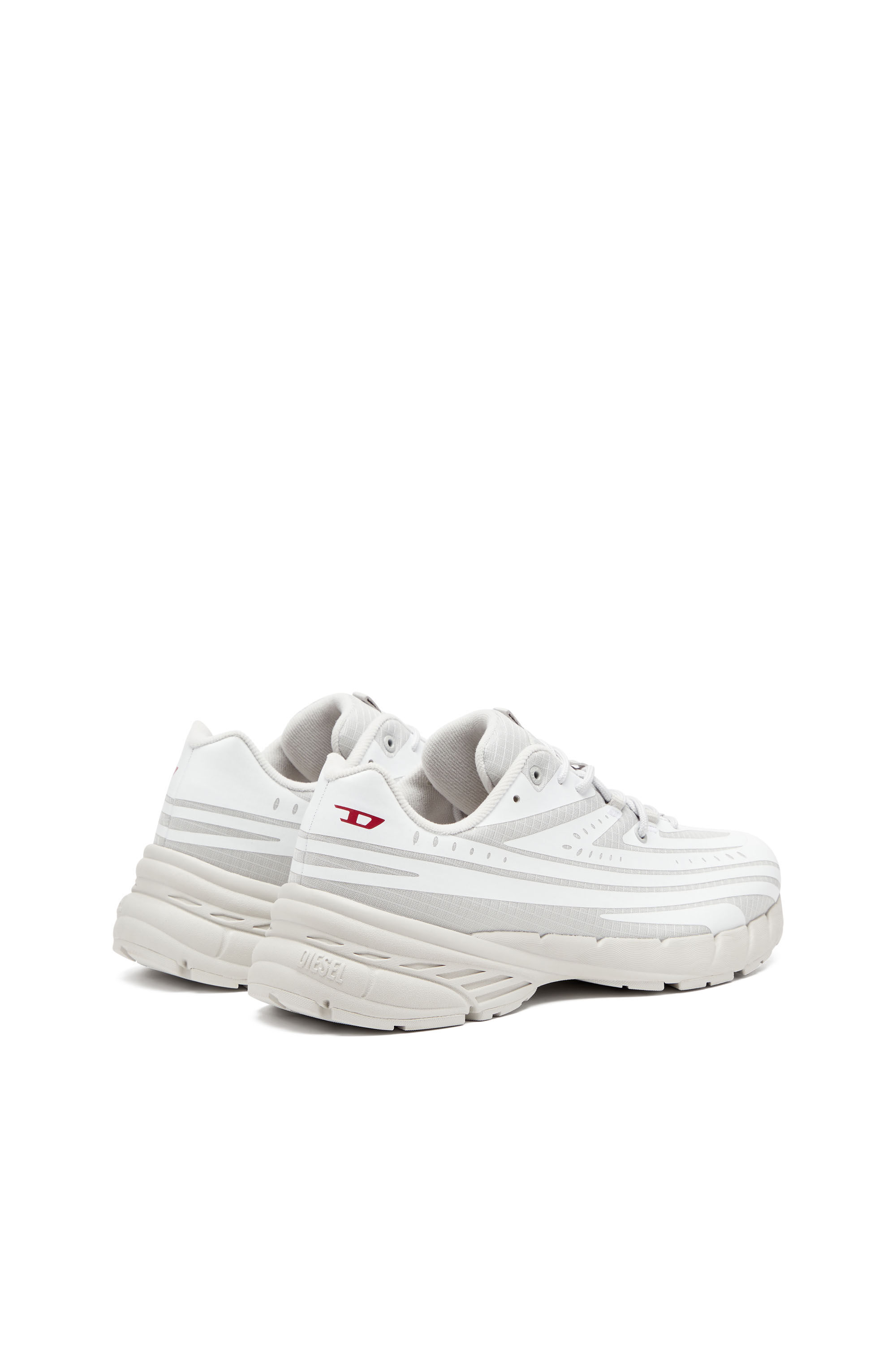 Diesel - D-AIRSPEED LOW, D-Airspeed Low-Sneakers rayées en ripstop enduit Homme in Polychrome - 3