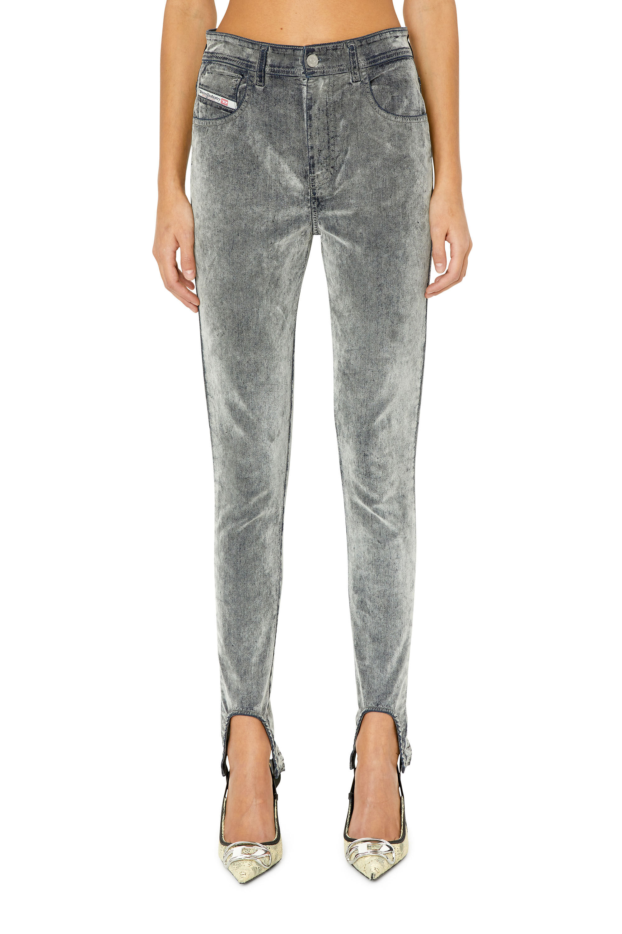 D SLANDY G NE Woman super skinny Colored Jeans Diesel