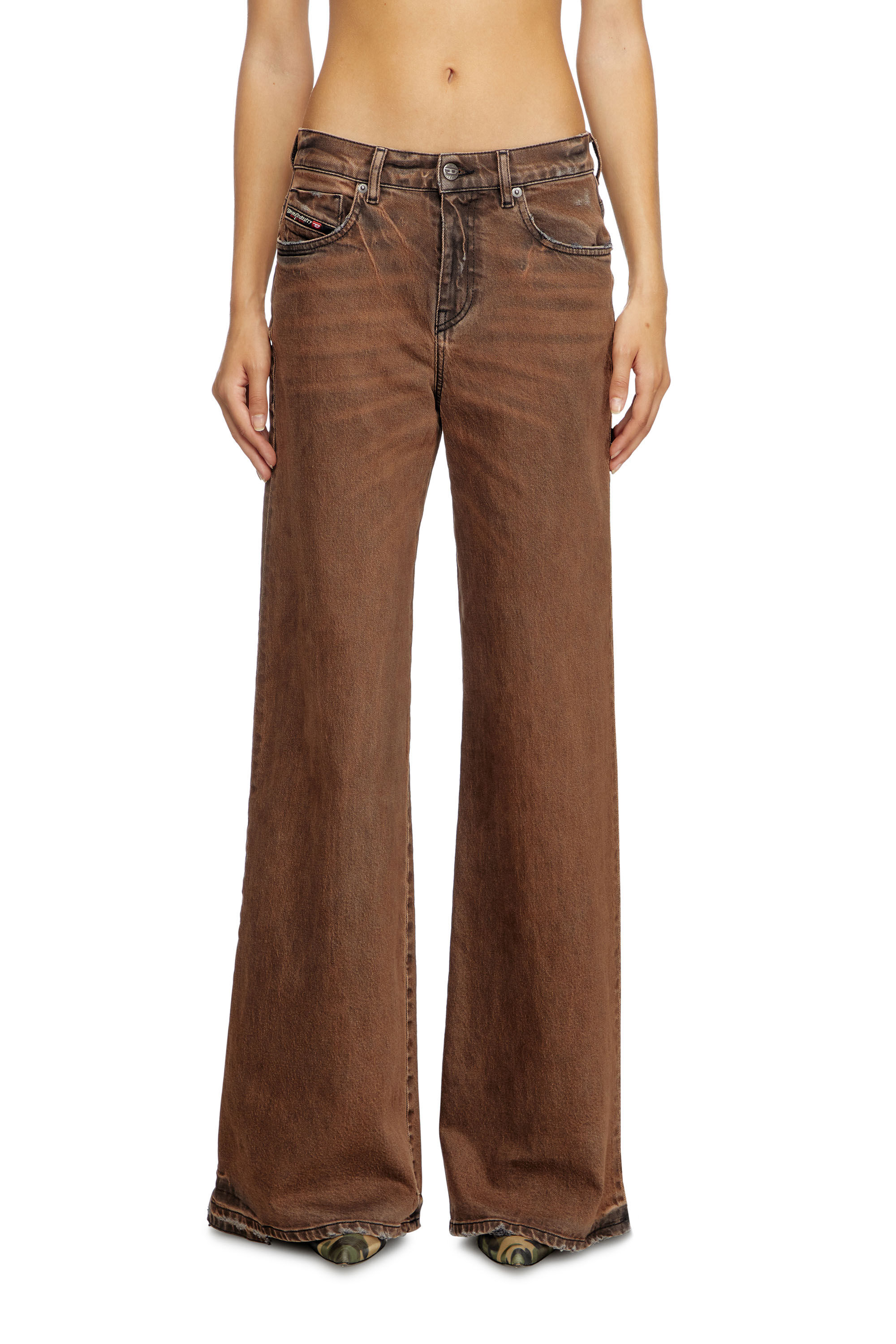 Diesel - Female's Flare Jeans 1978 D-Akemi 09L24, Brown - 3
