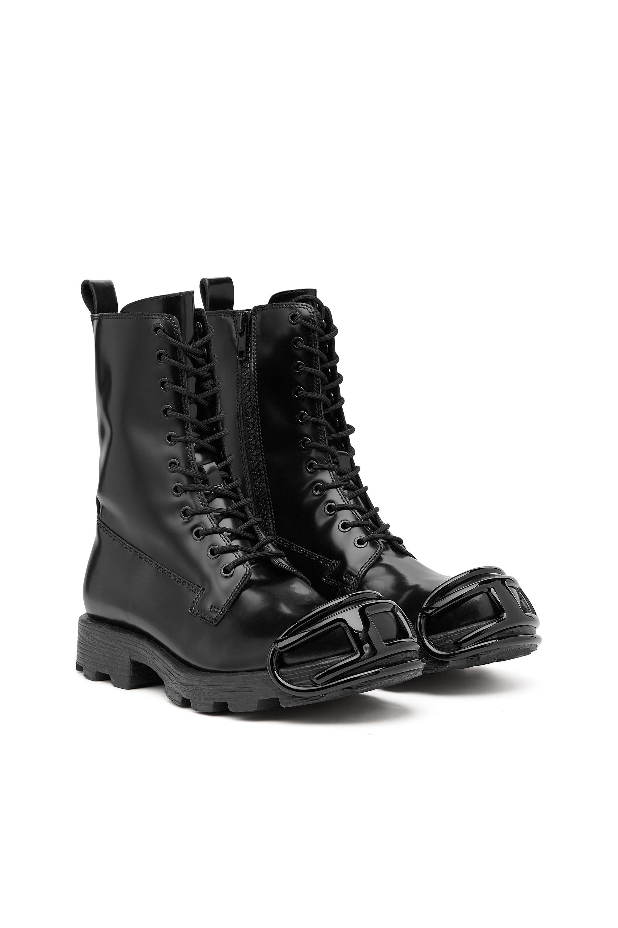 Diesel online leather boots