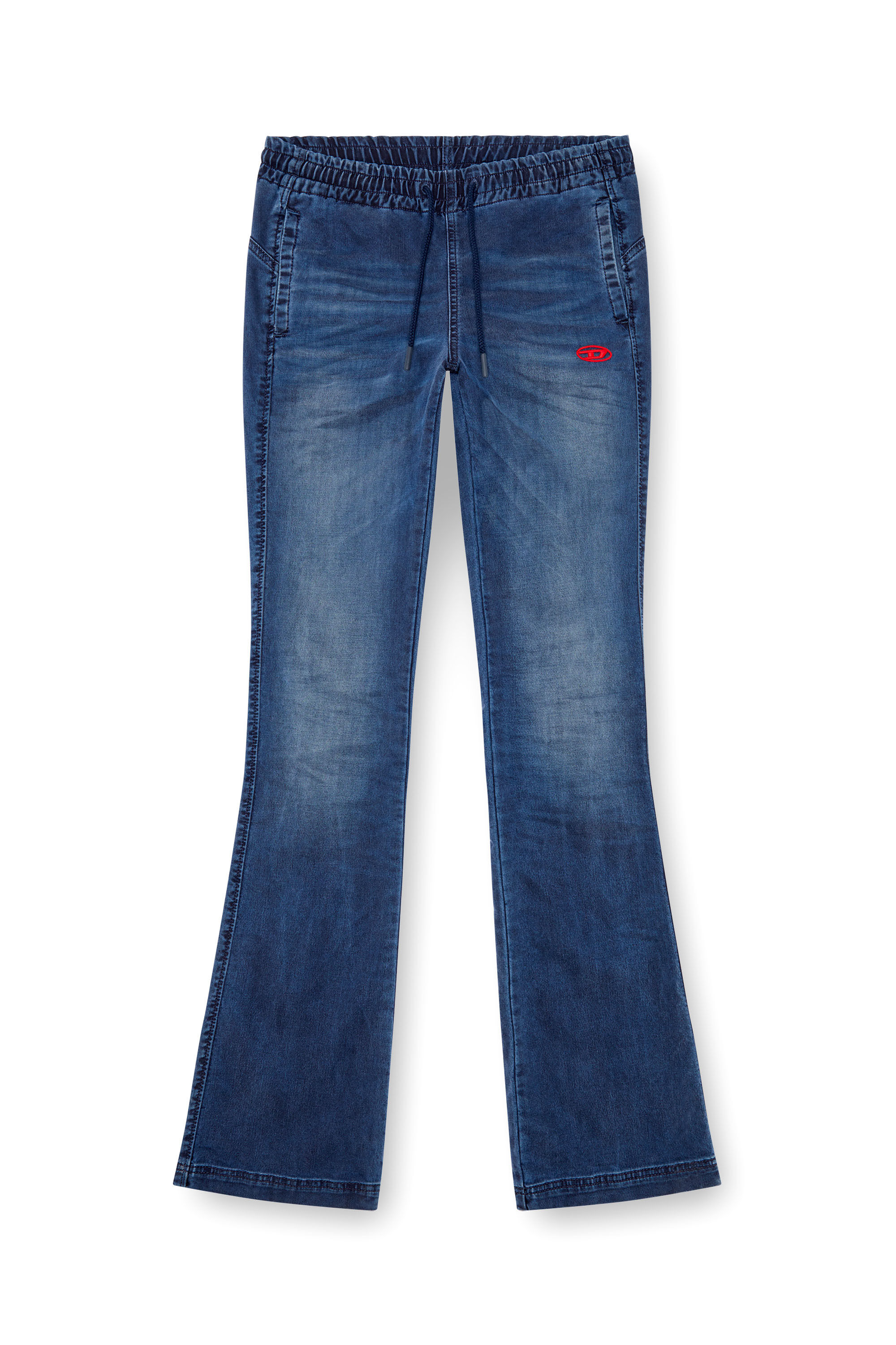 Diesel - Female Bootcut and Flare 2069 D-Ebbey Joggjeans® 068LX, Dark Blue - Image 2