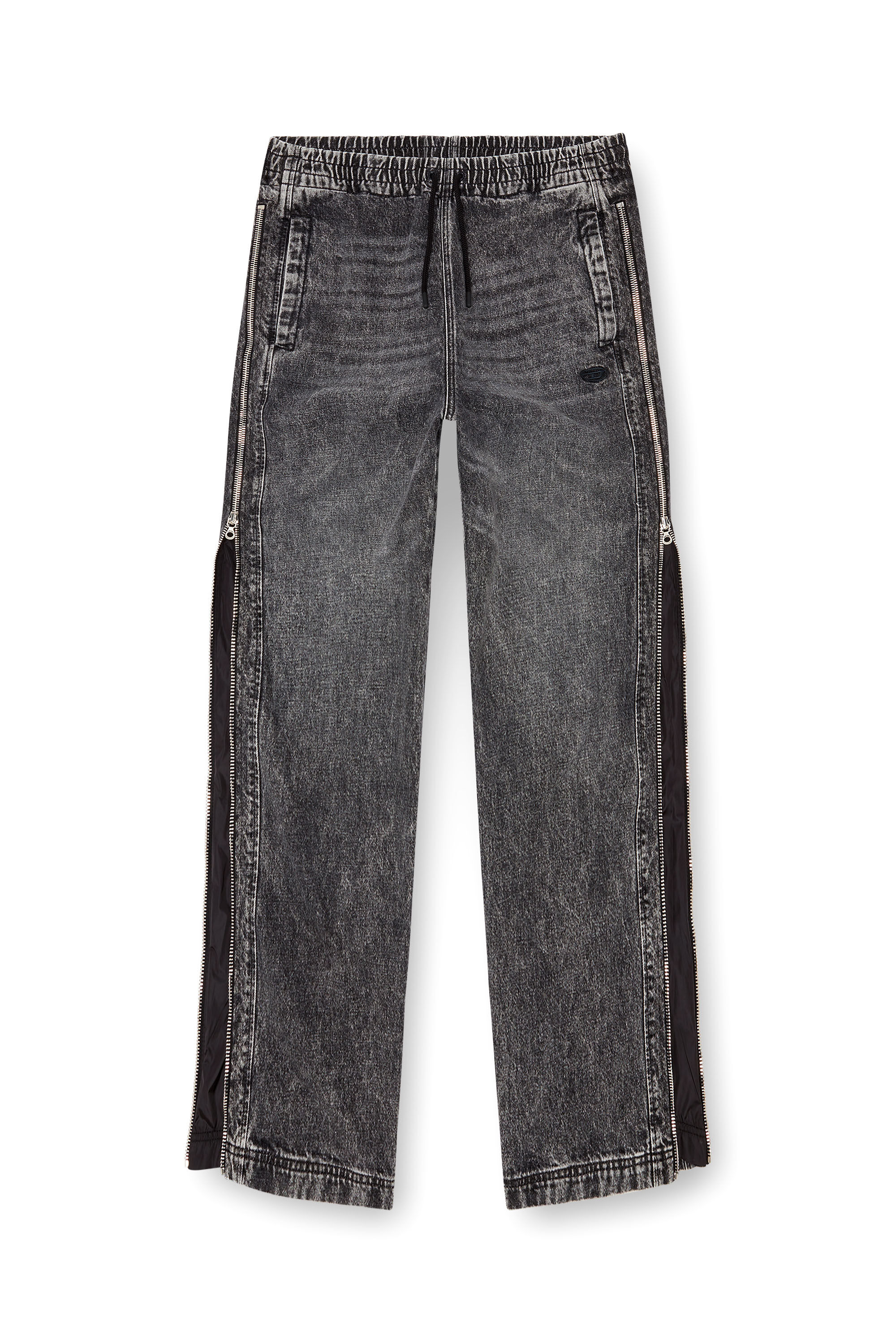 Diesel - Homme Straight Jeans D-Martian 09K24, Noir/Gris foncé - Image 2