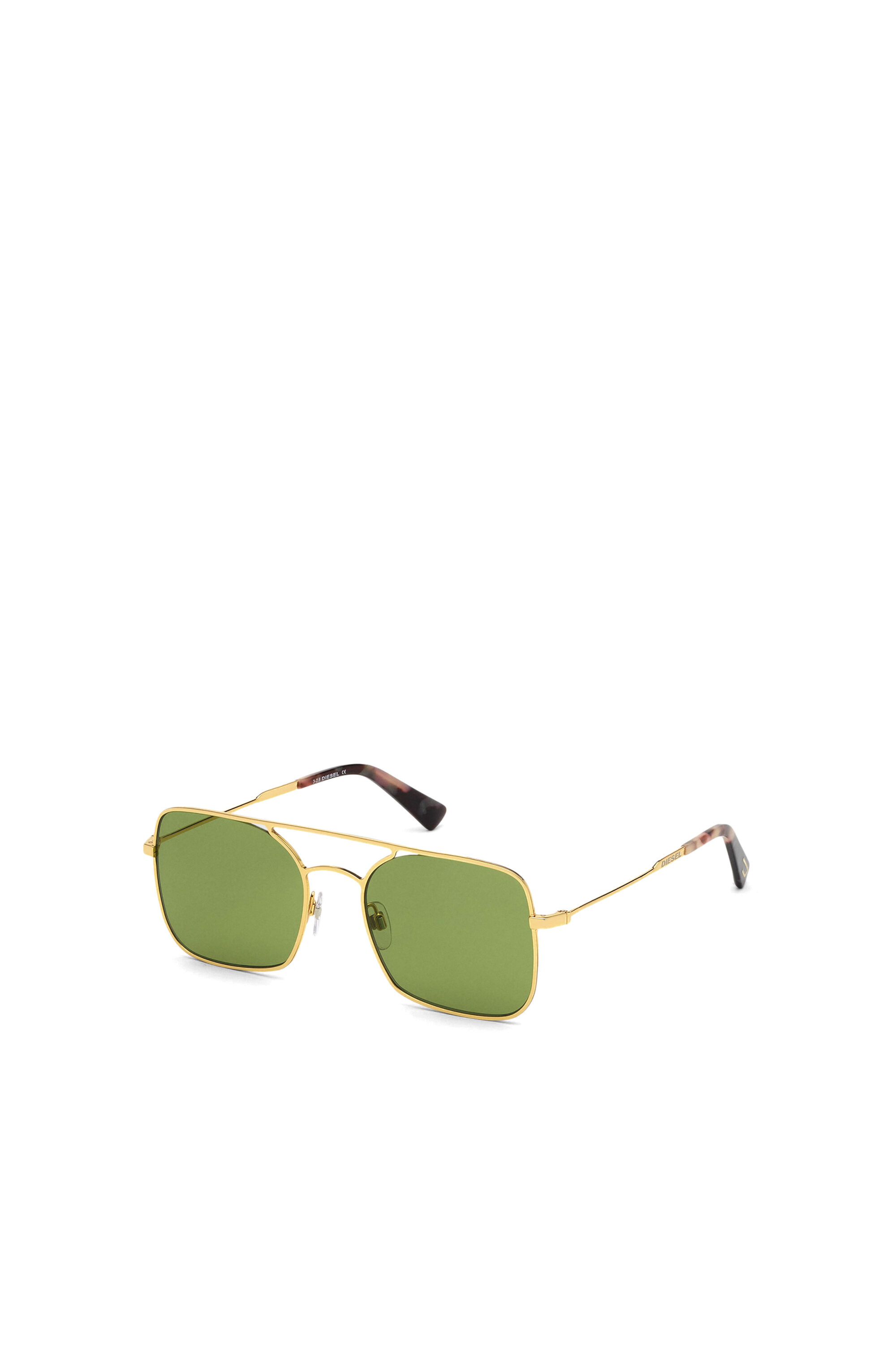Diesel - DL0302, Unisex's Sunglasses in metal in Gold - 2