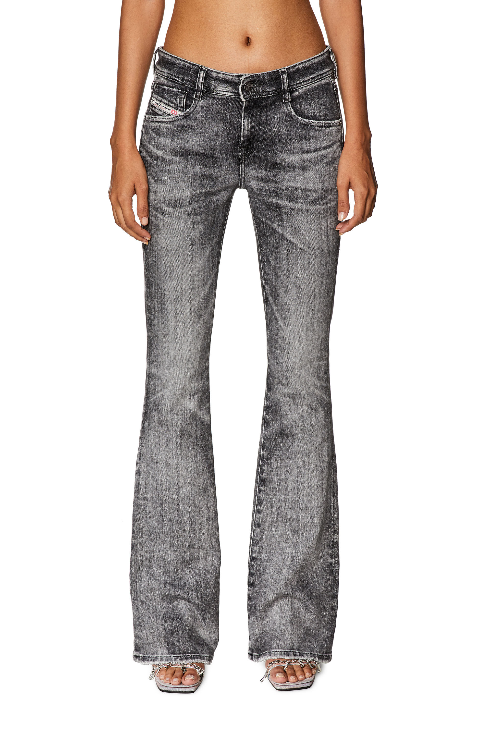 Women s Bootcut and Flare Jeans Dark grey Diesel 1969 D Ebbey