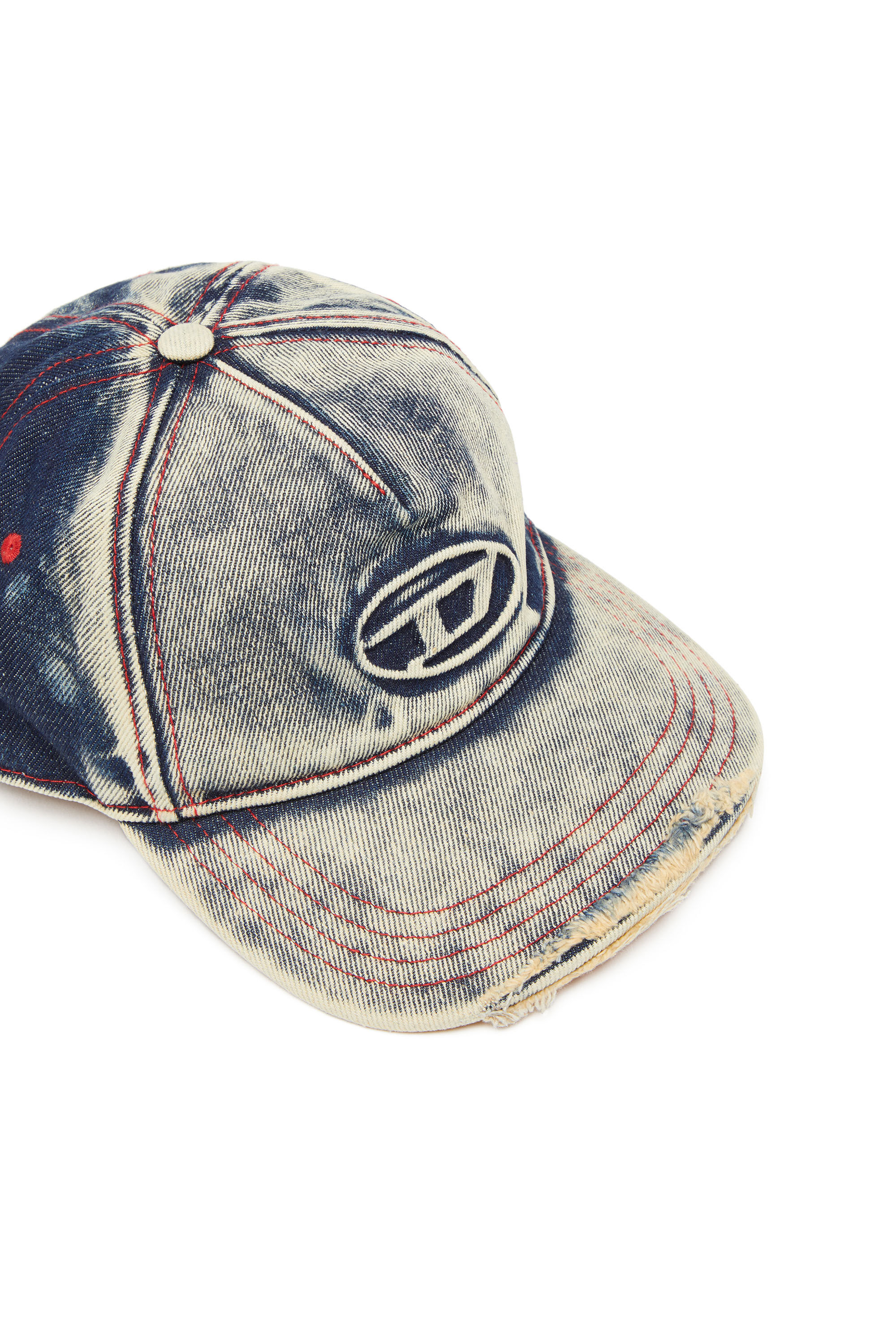 【通販 人気】 C-SEYMON Man: Diesel | logo D denim, treated in cap Baseball 帽子