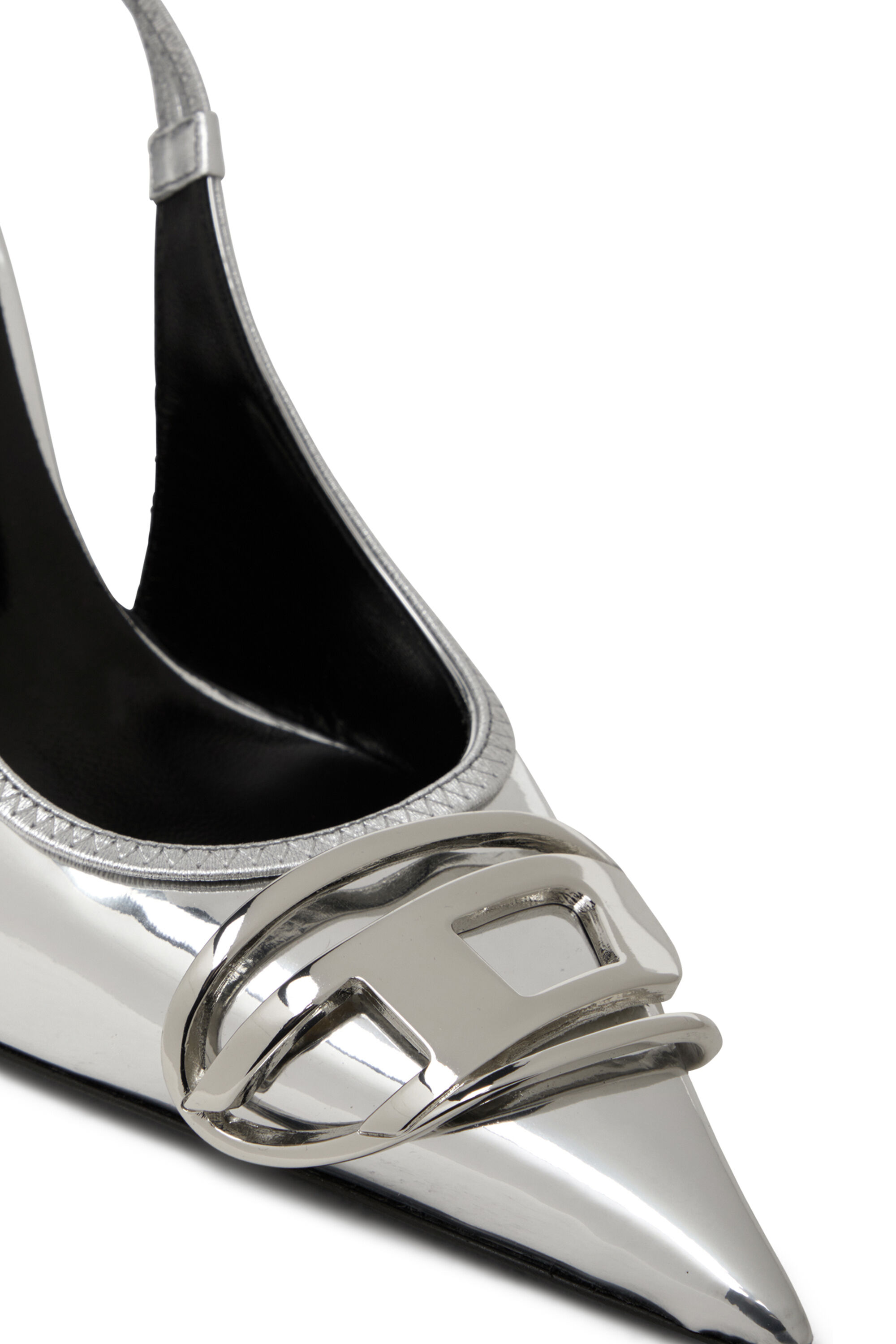 Black silver pumps 2025