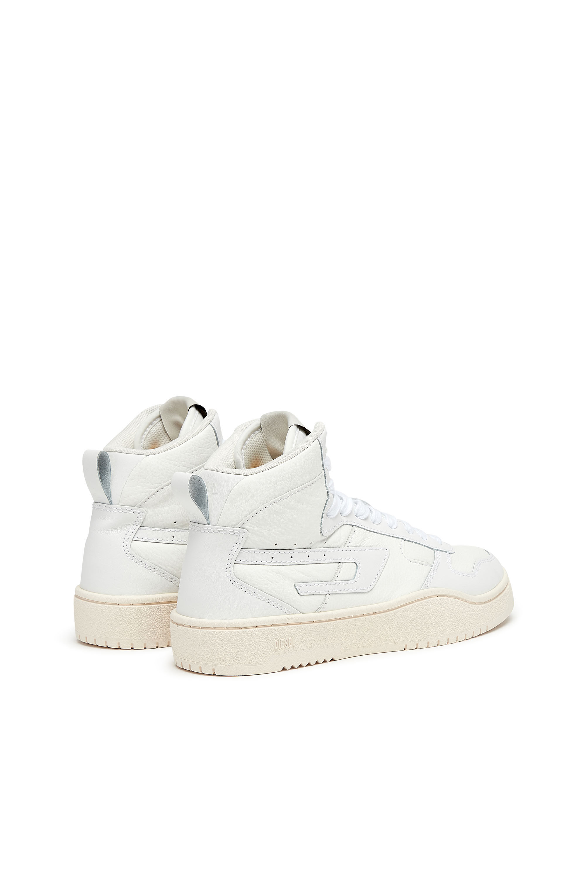 Diesel - S-UKIYO V2 LOW, S-Ukiyo V2 Mid W - Sneakers montantes avec logo D Femme in Blanc - 3
