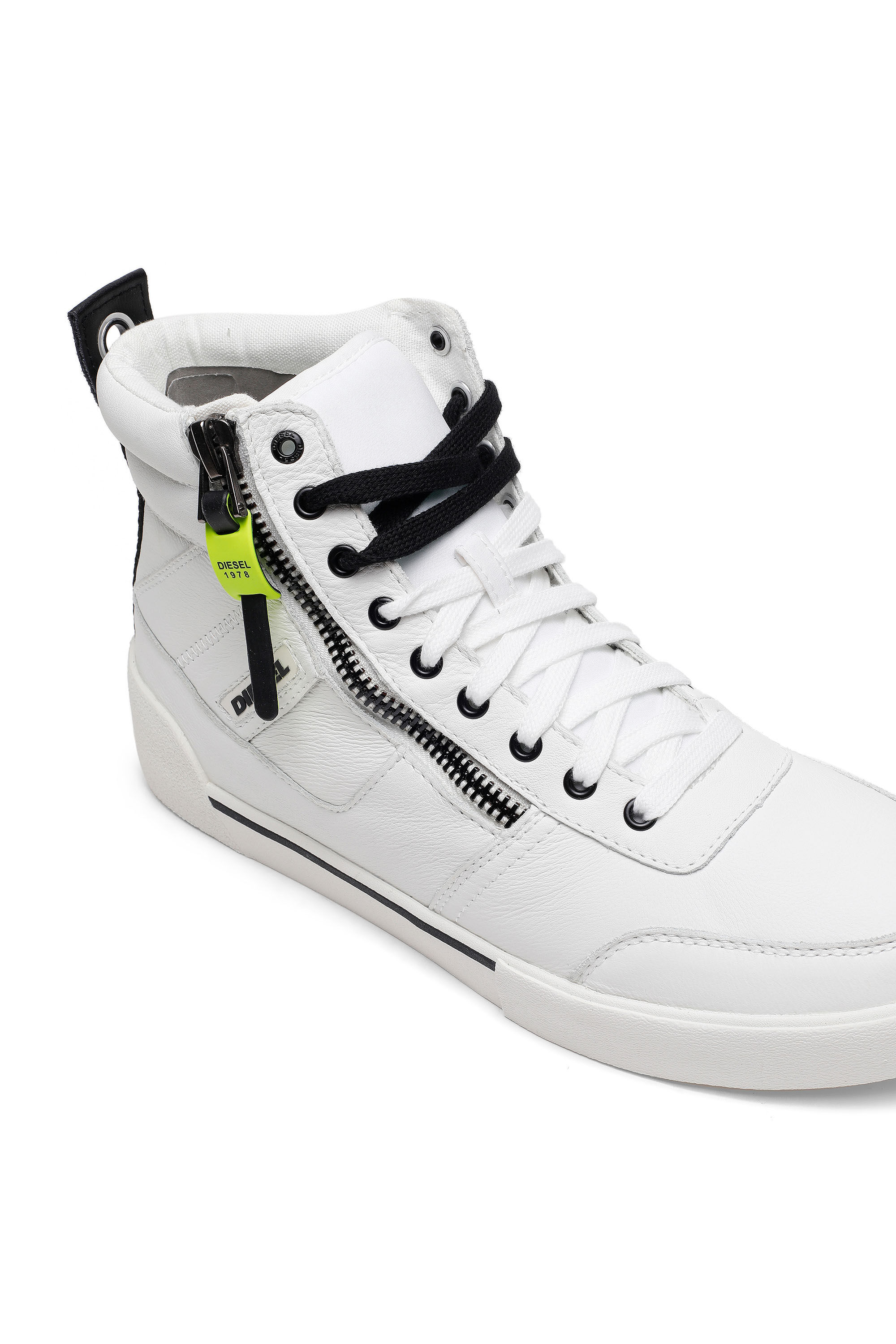 S-DVELOWS Man: High-top sneakers in panelled suede | Diesel