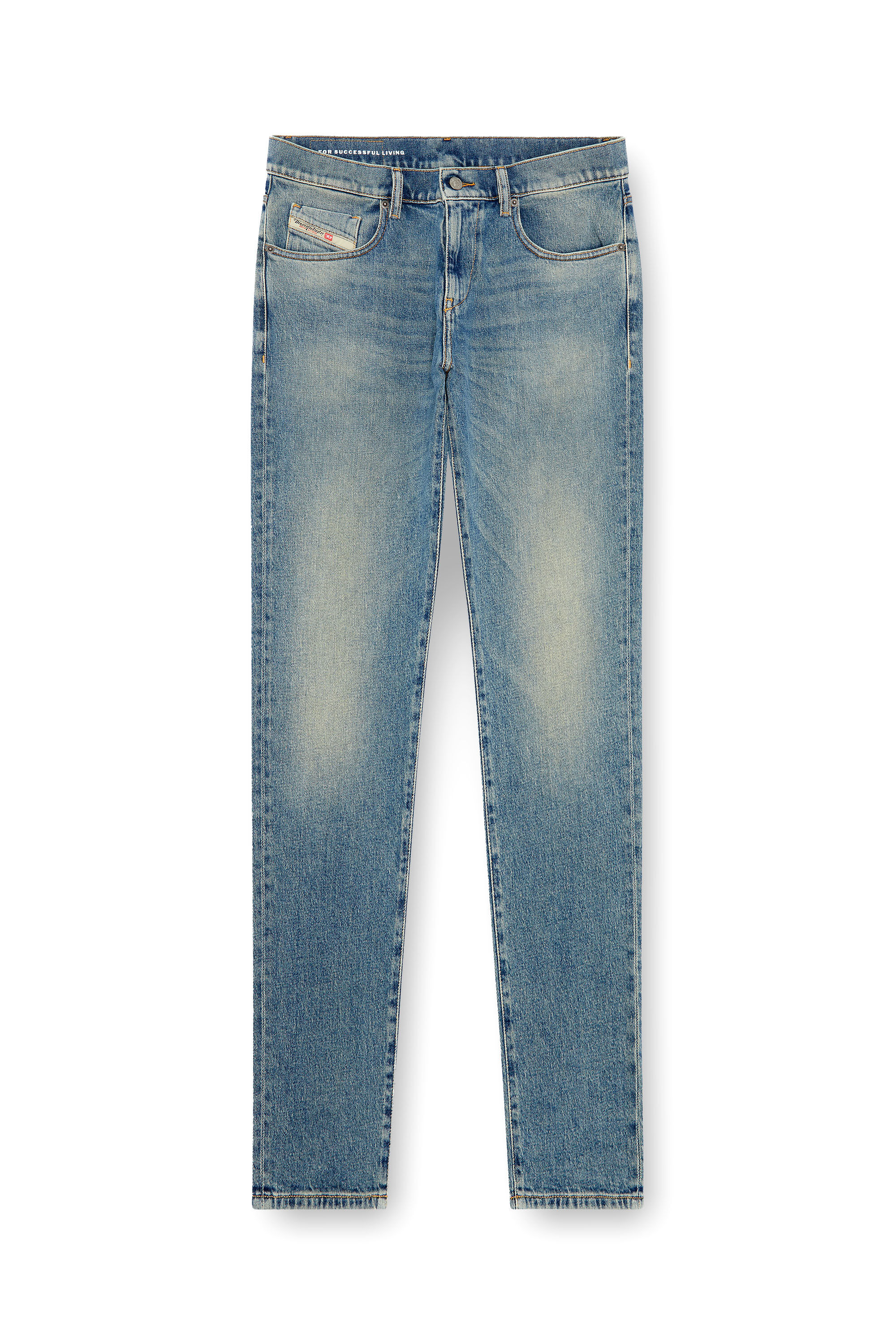 Diesel - Male's Slim Jeans 2019 D-Strukt 09J55, Light Blue - 2
