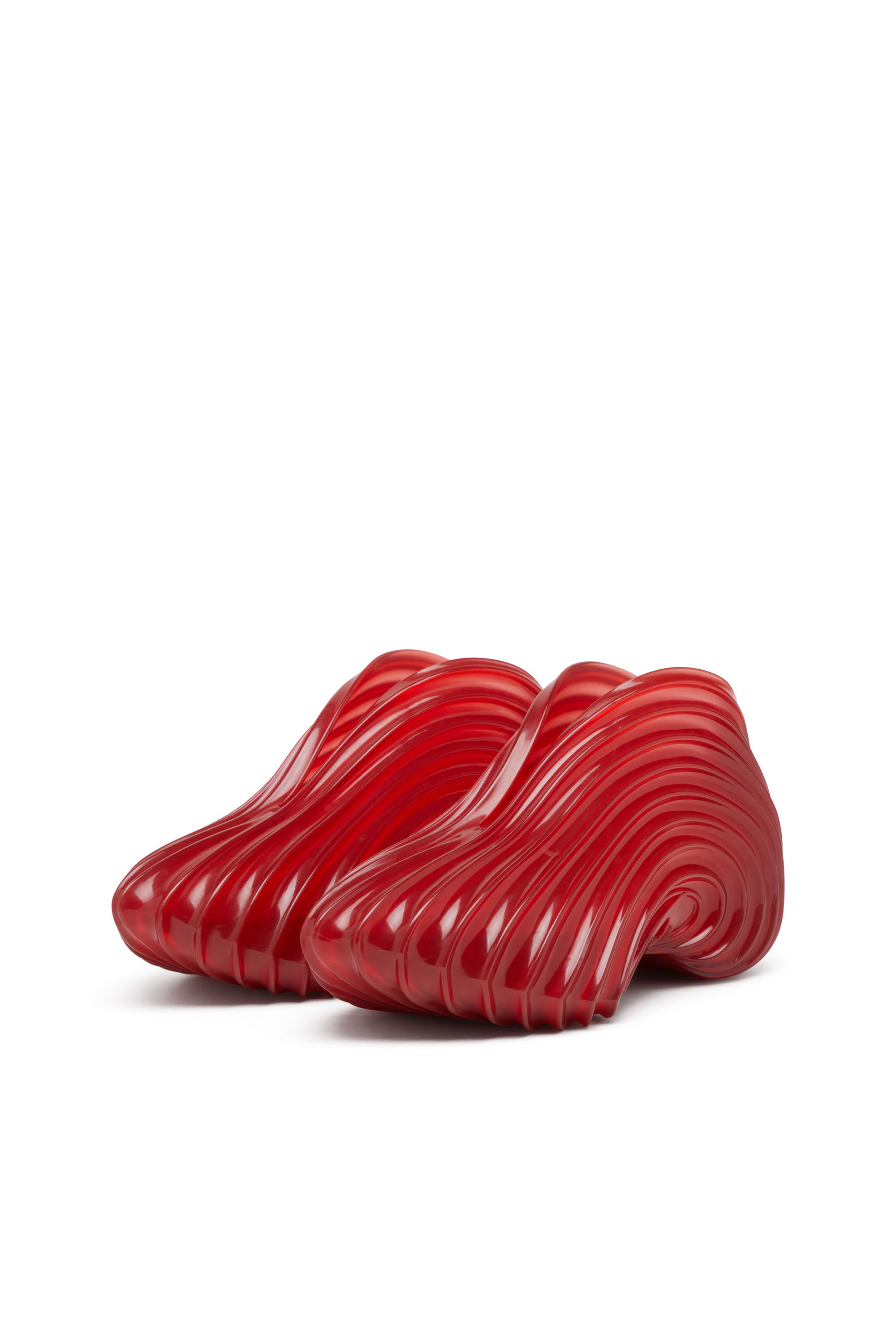 Diesel - MELISSA QUANTUM SNEAKERS X, Sneaker sans lacets en Melflex® Mixte in Rouge - 10