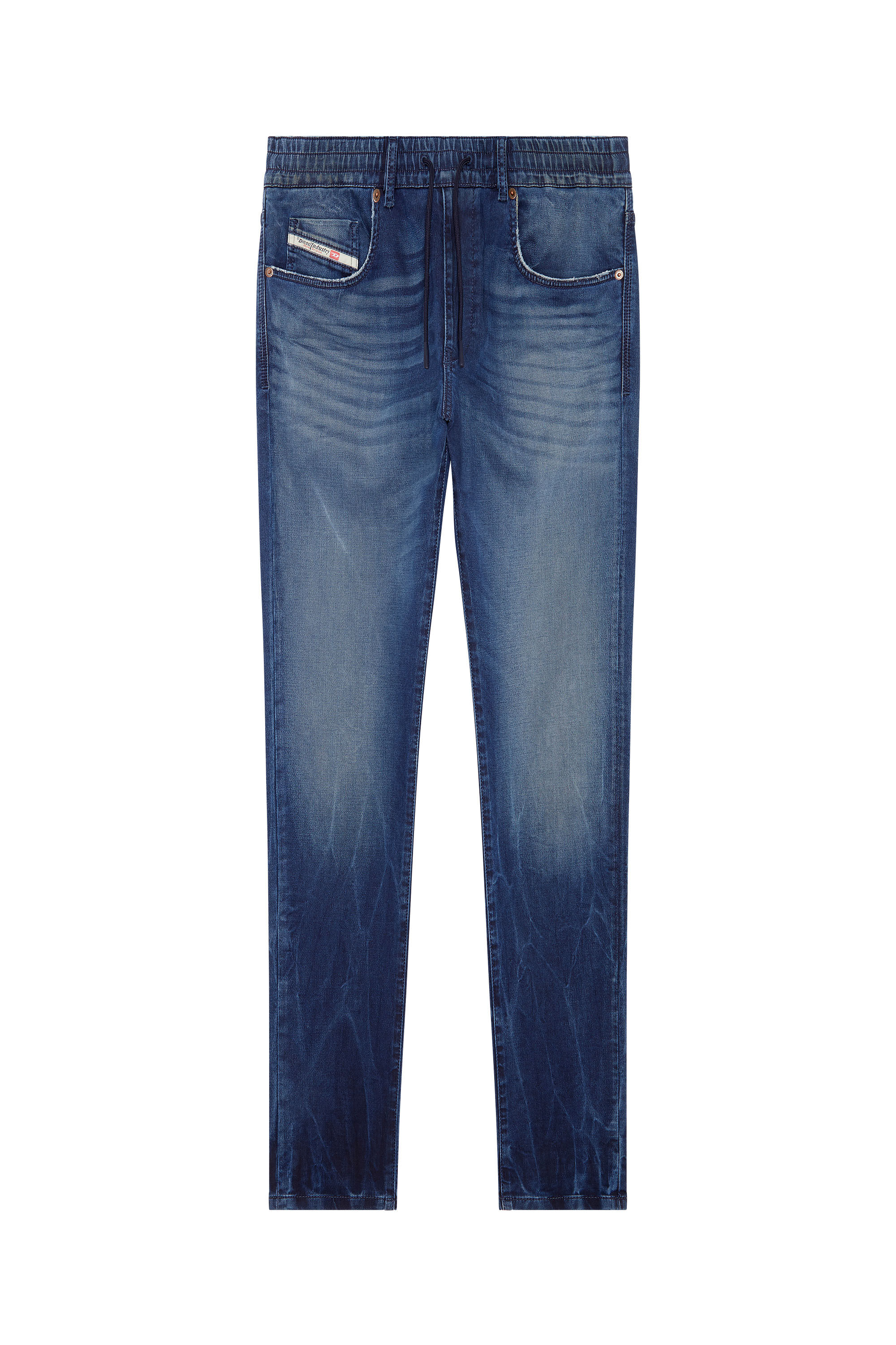 D-KROOLEY-CARGO JOGG Man: tapered Dark blue JoggJeans | Diesel