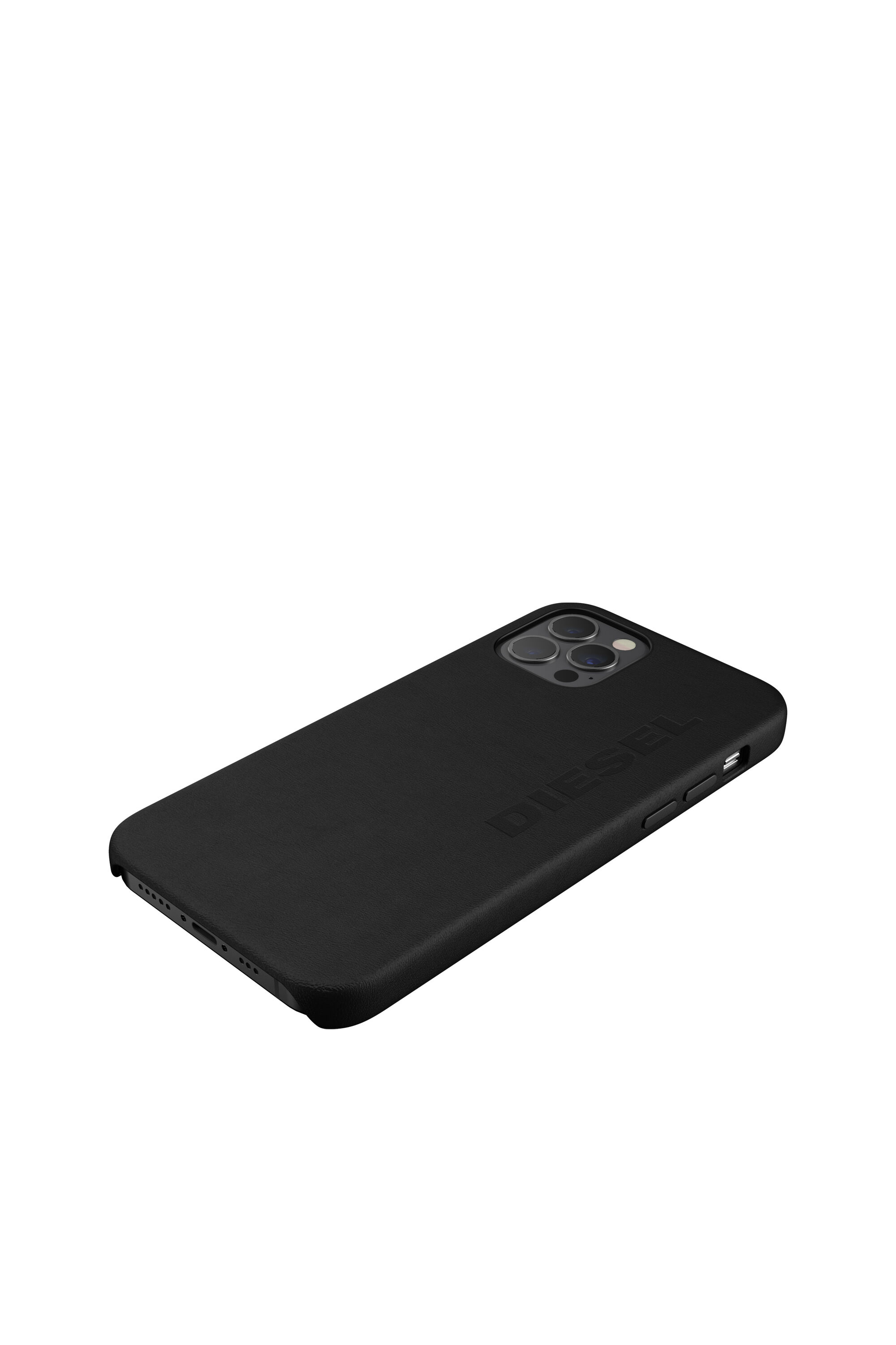 Diesel - 42516 STANDARD CASE, Étui full wrap pour iPhone 12/12 Pro Mixte in Noir - 4