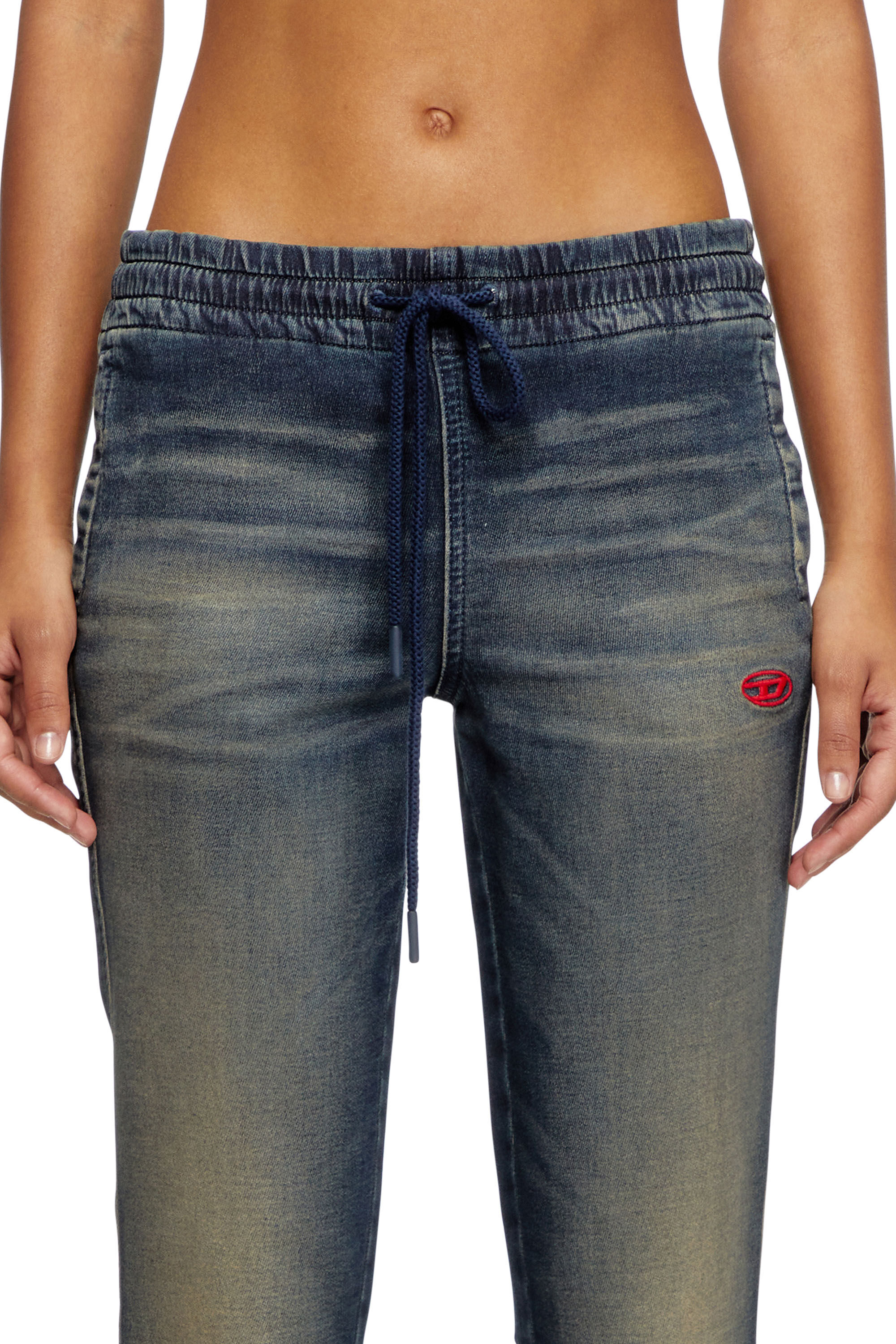 Diesel - Female's Bootcut 2069 D-Ebbey Joggjeans® 068PM, Dark Blue - 4